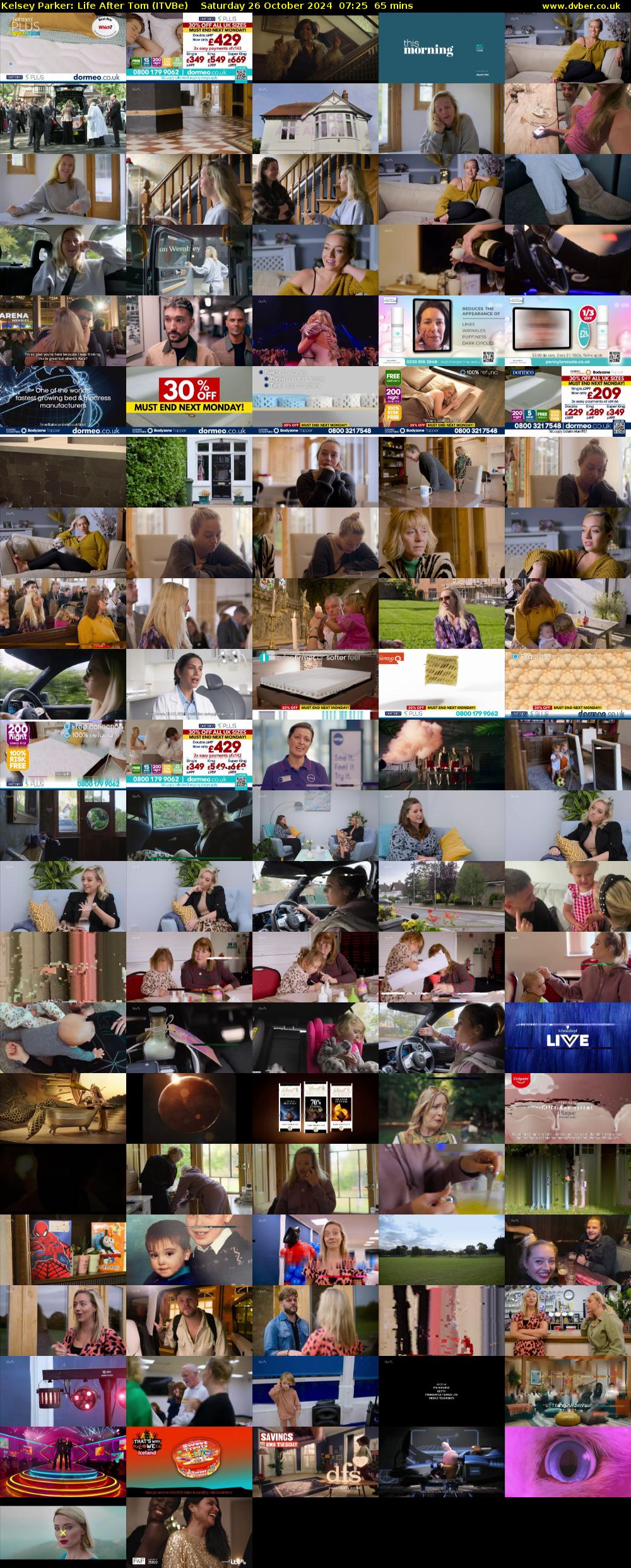 Kelsey Parker: Life After Tom (ITVBe) Saturday 26 October 2024 07:25 - 08:30