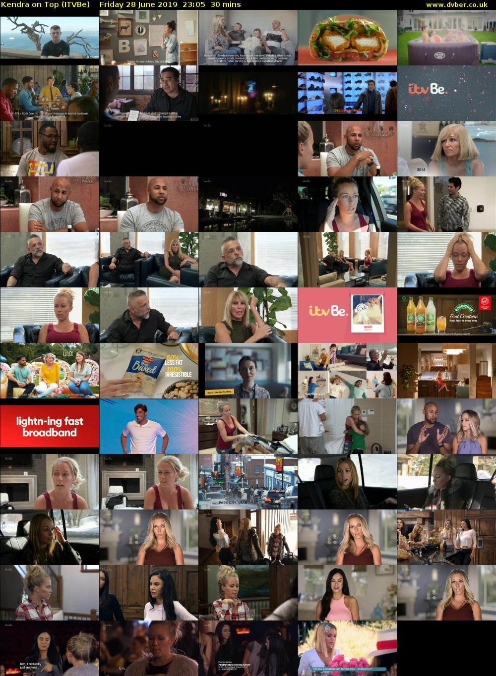 Kendra on Top (ITVBe) Friday 28 June 2019 23:05 - 23:35