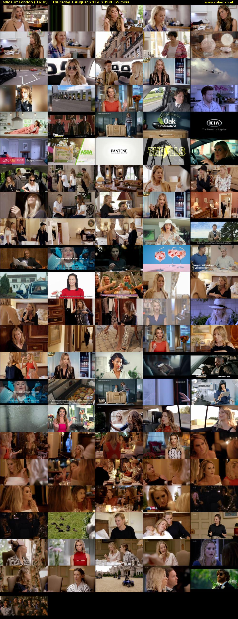 Ladies of London (ITVBe) Thursday 1 August 2019 23:00 - 23:55