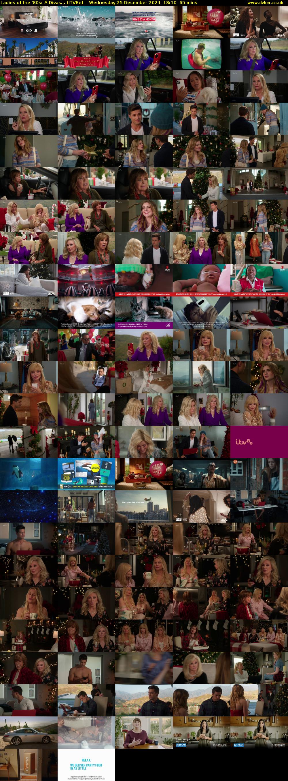 Ladies of the '80s: A Divas... (ITVBe) Wednesday 25 December 2024 18:10 - 19:15