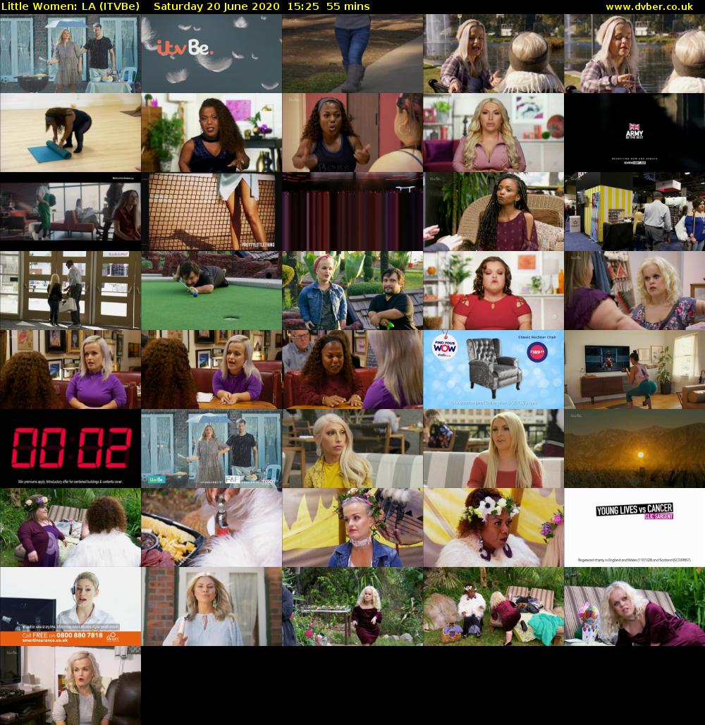 Little Women: LA (ITVBe) Saturday 20 June 2020 15:25 - 16:20
