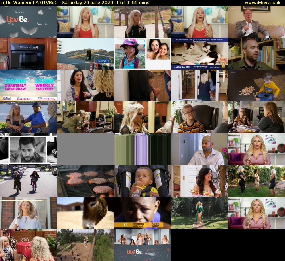 Little Women: LA (ITVBe) Saturday 20 June 2020 17:10 - 18:05