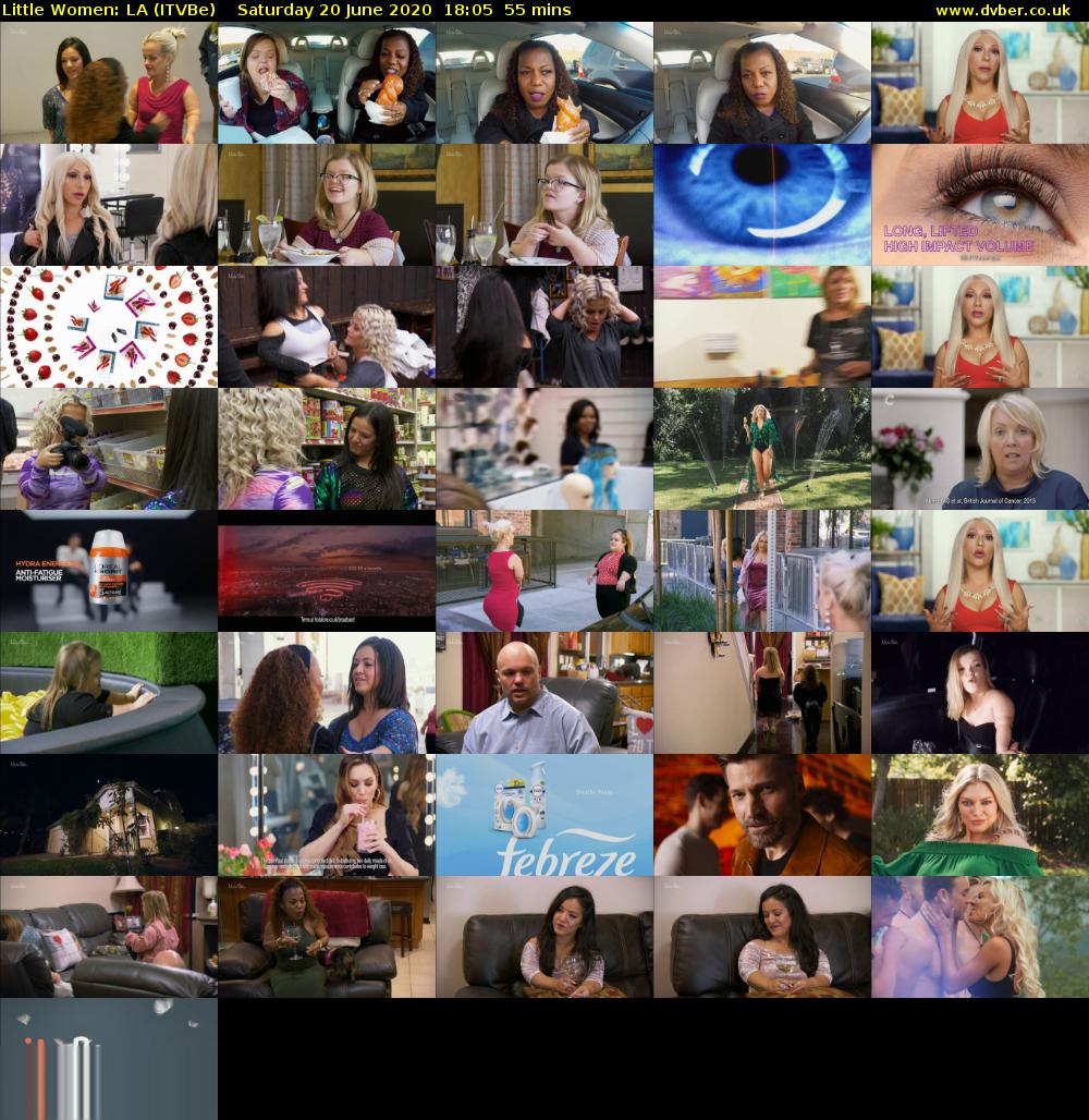 Little Women: LA (ITVBe) Saturday 20 June 2020 18:05 - 19:00