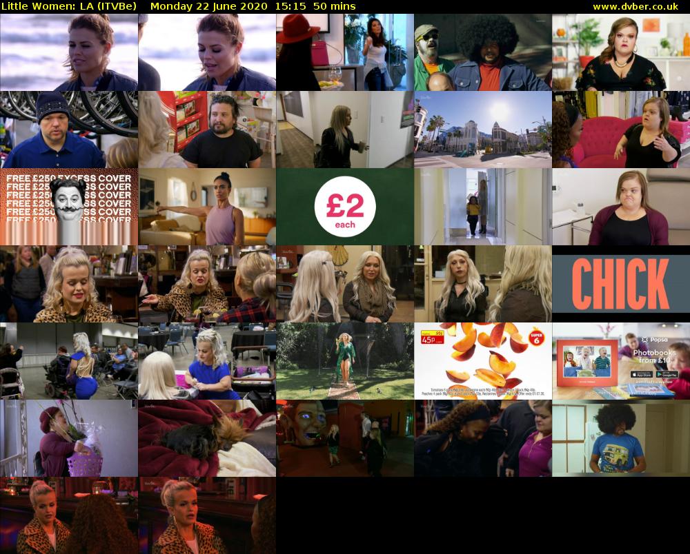 Little Women: LA (ITVBe) Monday 22 June 2020 15:15 - 16:05