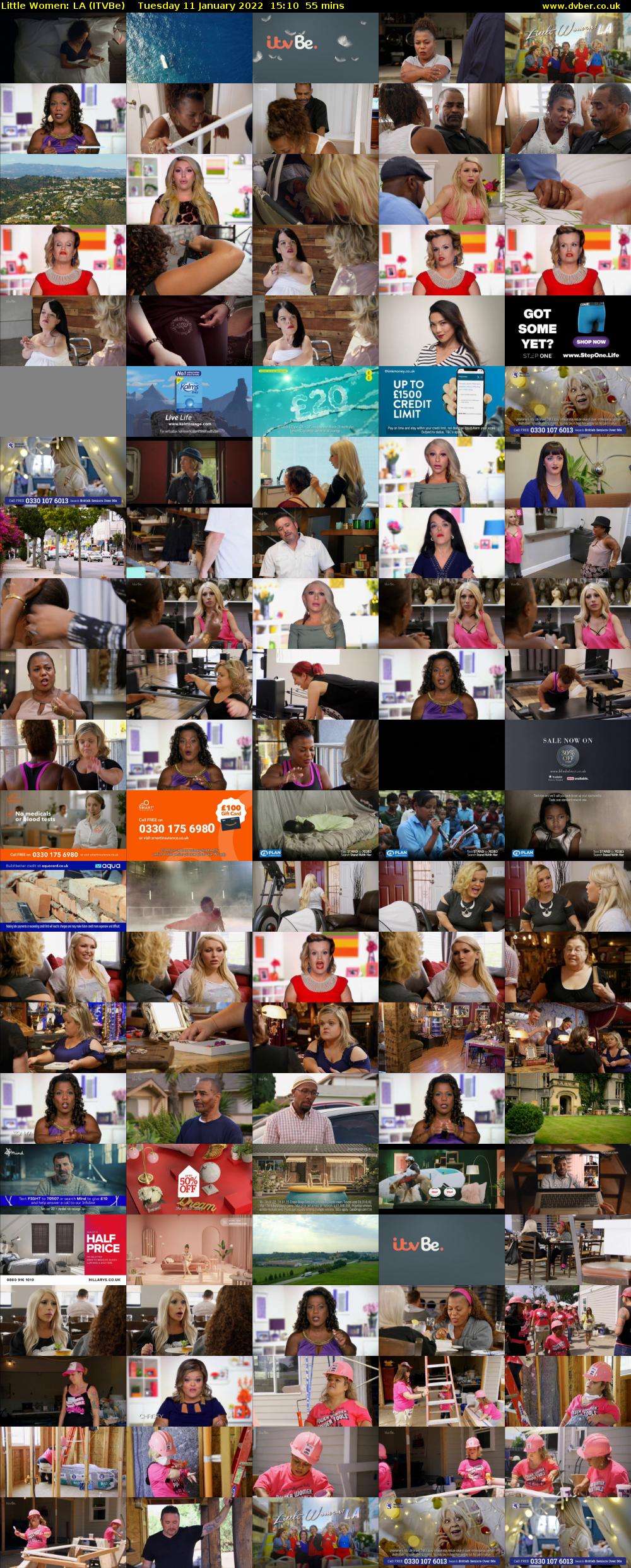 Little Women: LA (ITVBe) Tuesday 11 January 2022 15:10 - 16:05