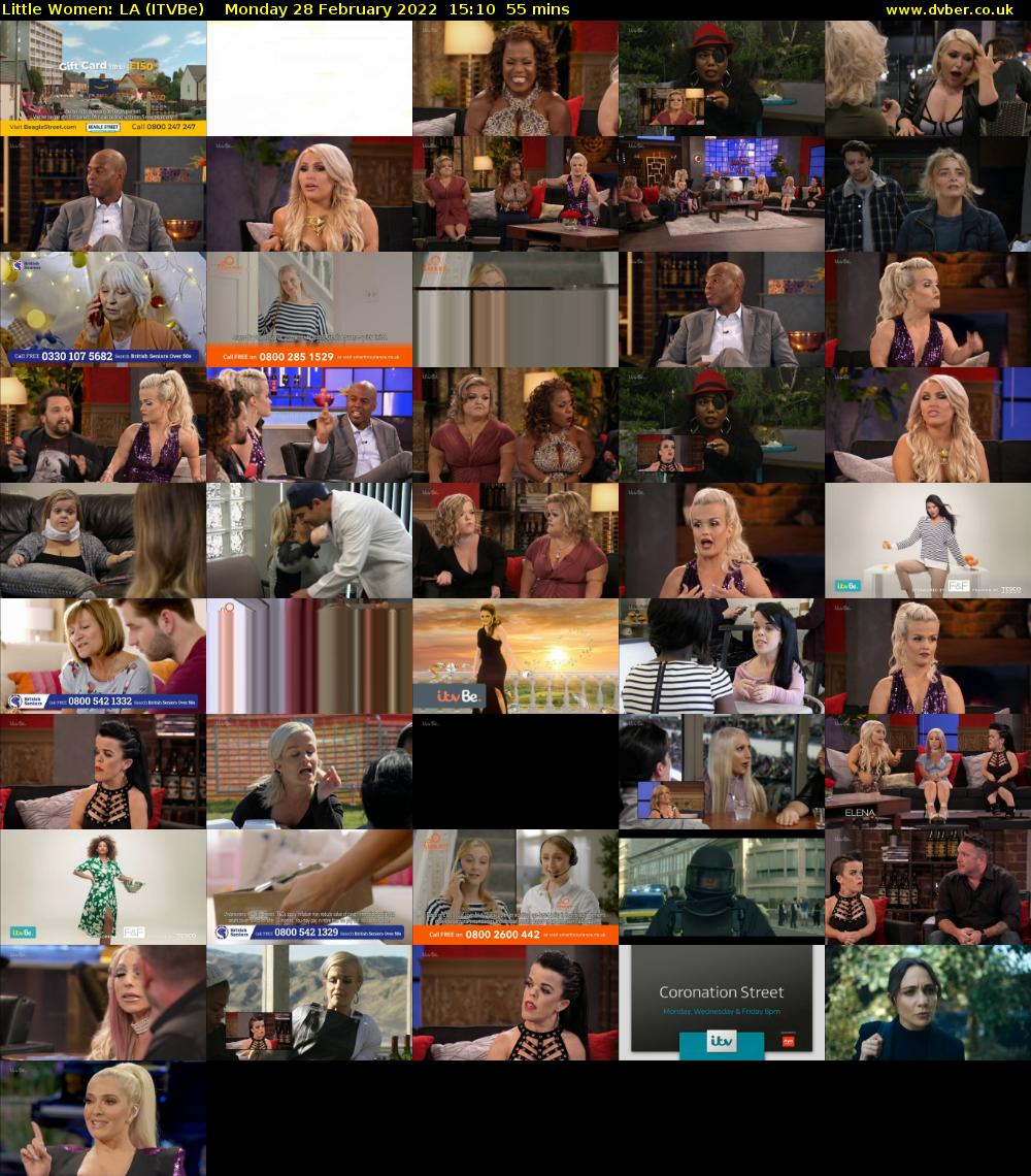 Little Women: LA (ITVBe) Monday 28 February 2022 15:10 - 16:05