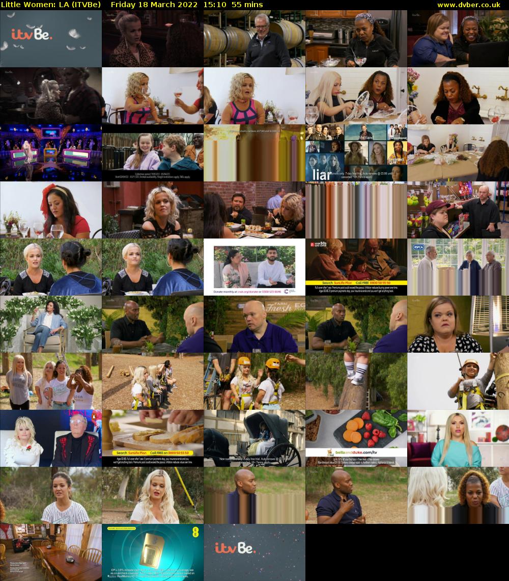Little Women: LA (ITVBe) Friday 18 March 2022 15:10 - 16:05