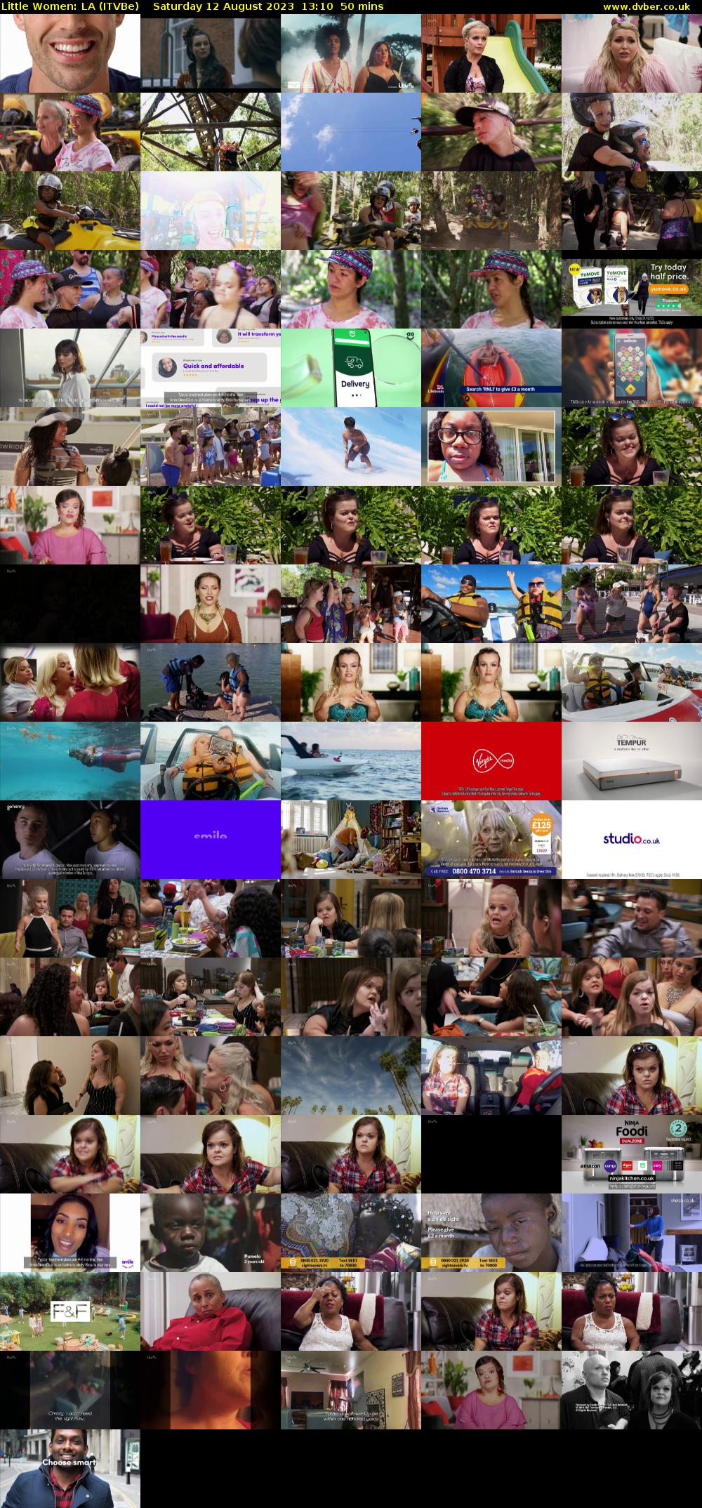 Little Women: LA (ITVBe) Saturday 12 August 2023 13:10 - 14:00