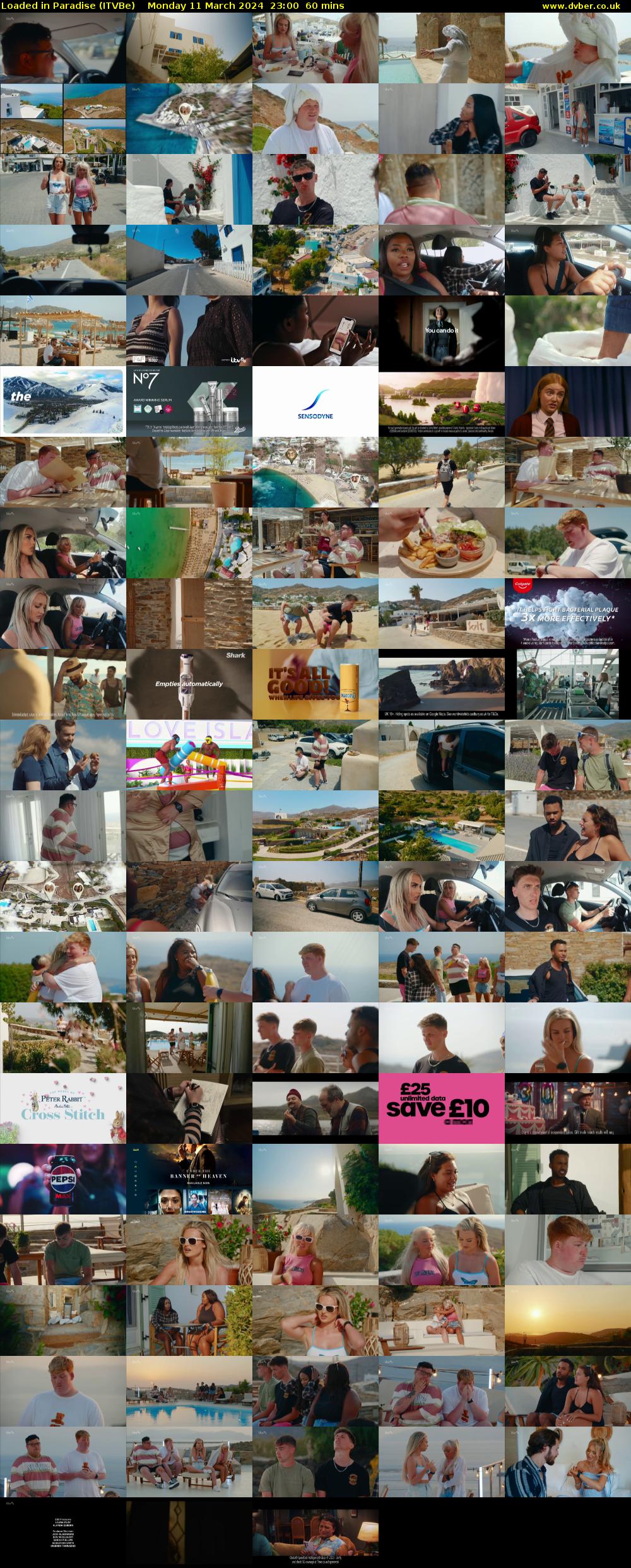 Loaded in Paradise (ITVBe) Monday 11 March 2024 23:00 - 00:00