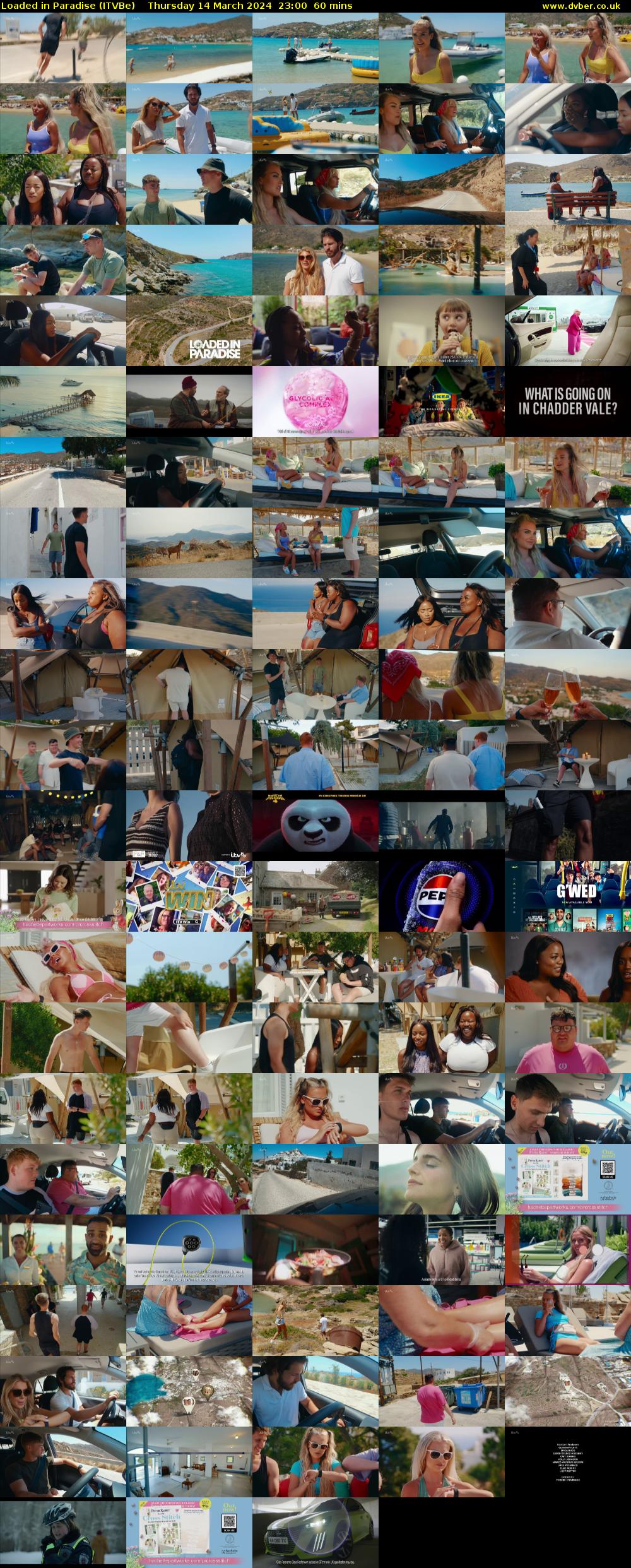Loaded in Paradise (ITVBe) Thursday 14 March 2024 23:00 - 00:00