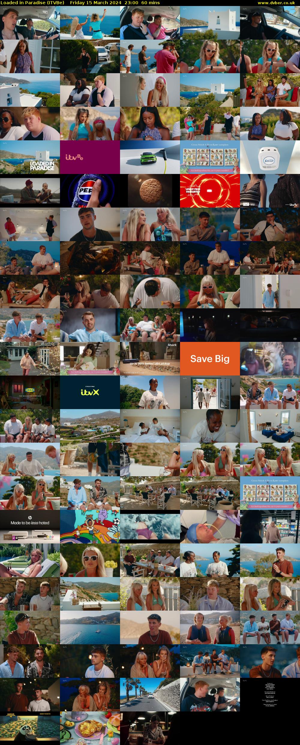 Loaded in Paradise (ITVBe) Friday 15 March 2024 23:00 - 00:00
