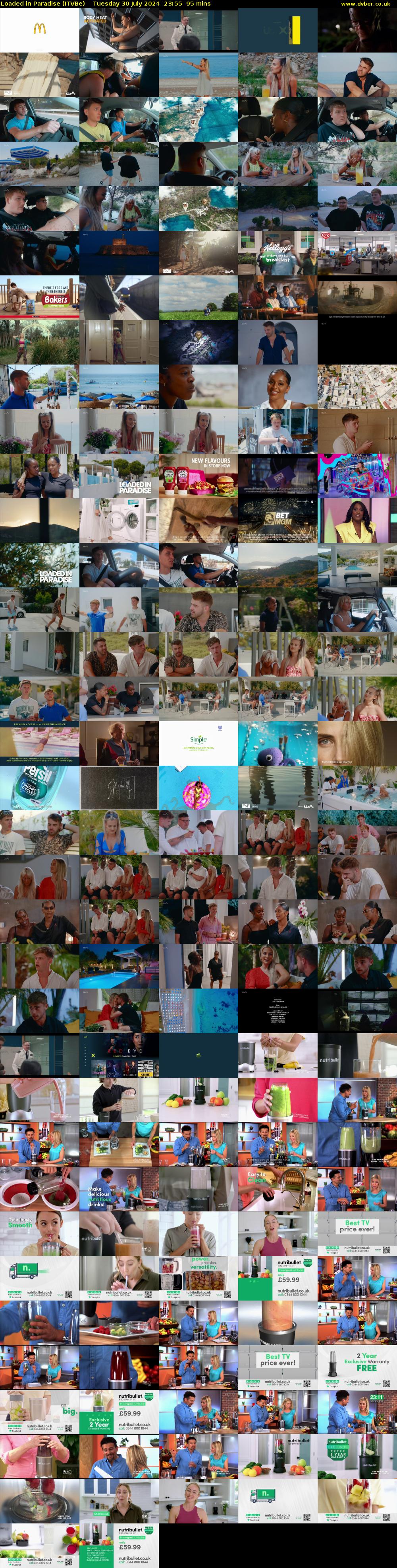 Loaded in Paradise (ITVBe) Tuesday 30 July 2024 23:55 - 01:30