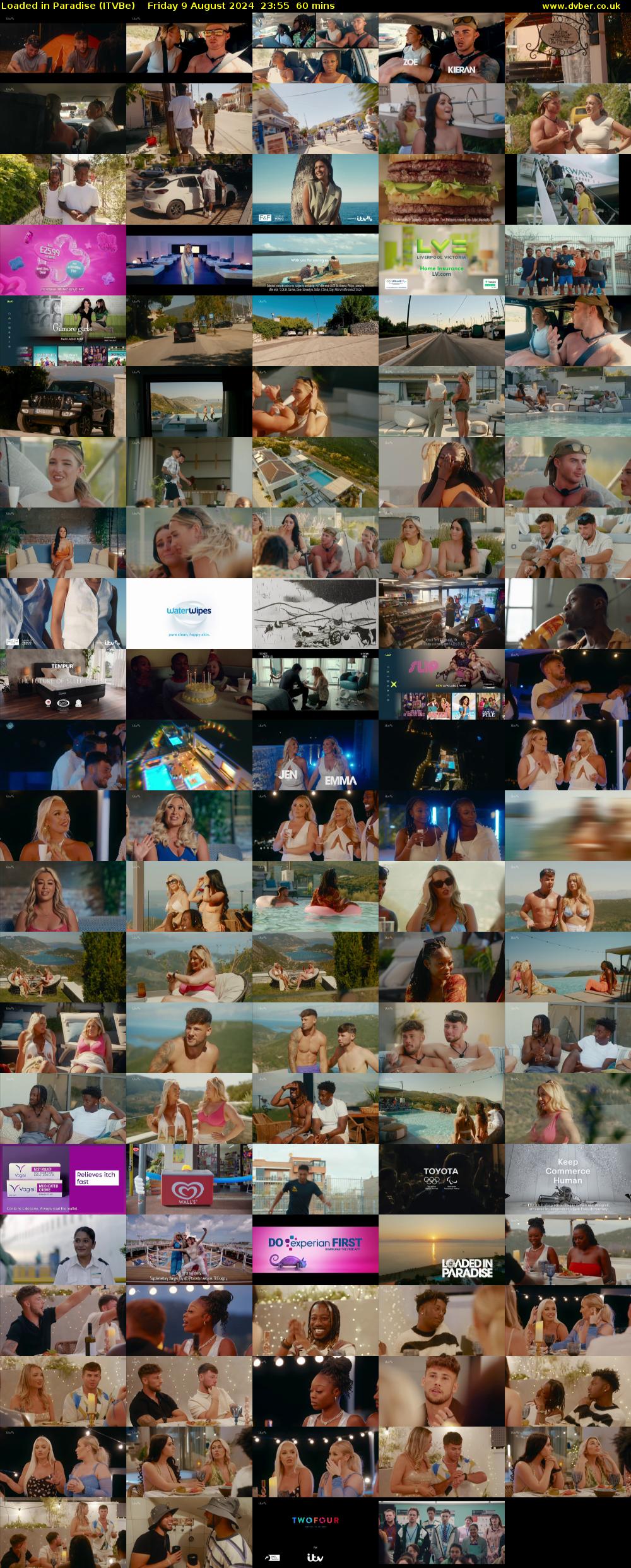Loaded in Paradise (ITVBe) Friday 9 August 2024 23:55 - 00:55