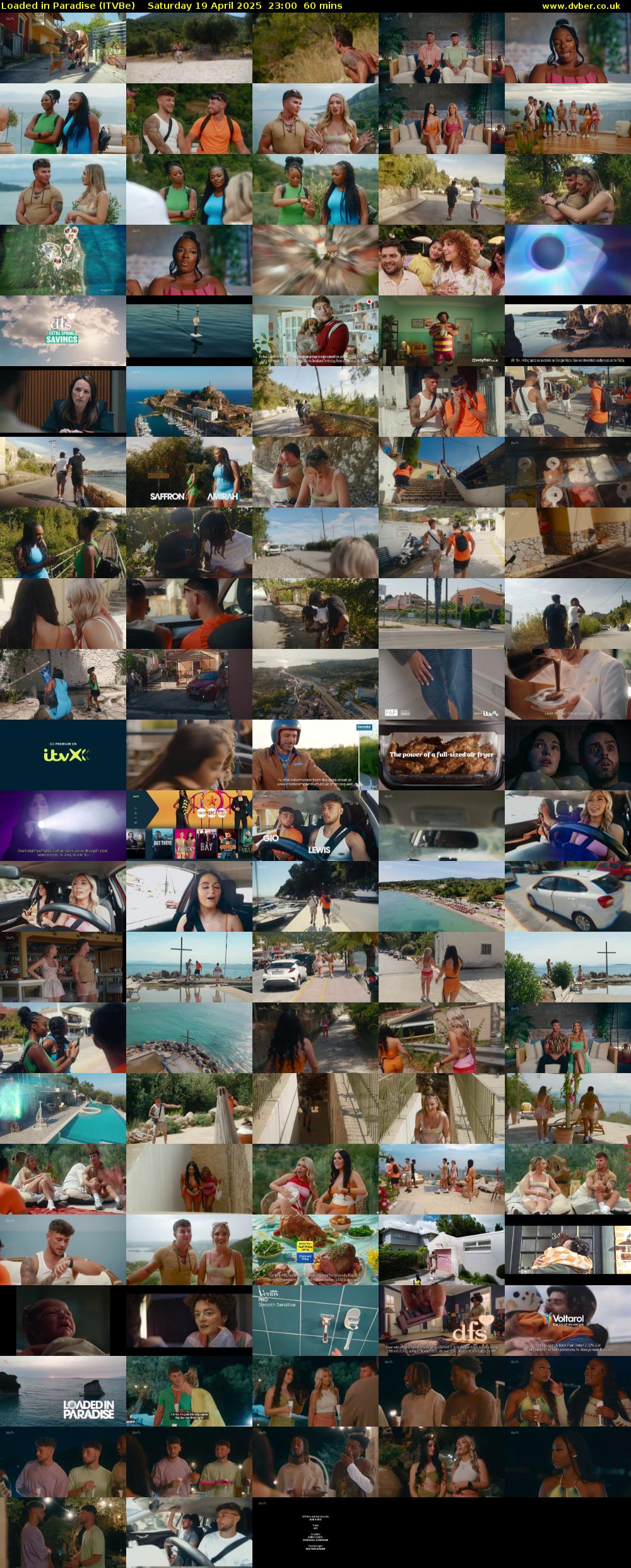 Loaded in Paradise (ITVBe) Saturday 19 April 2025 23:00 - 00:00