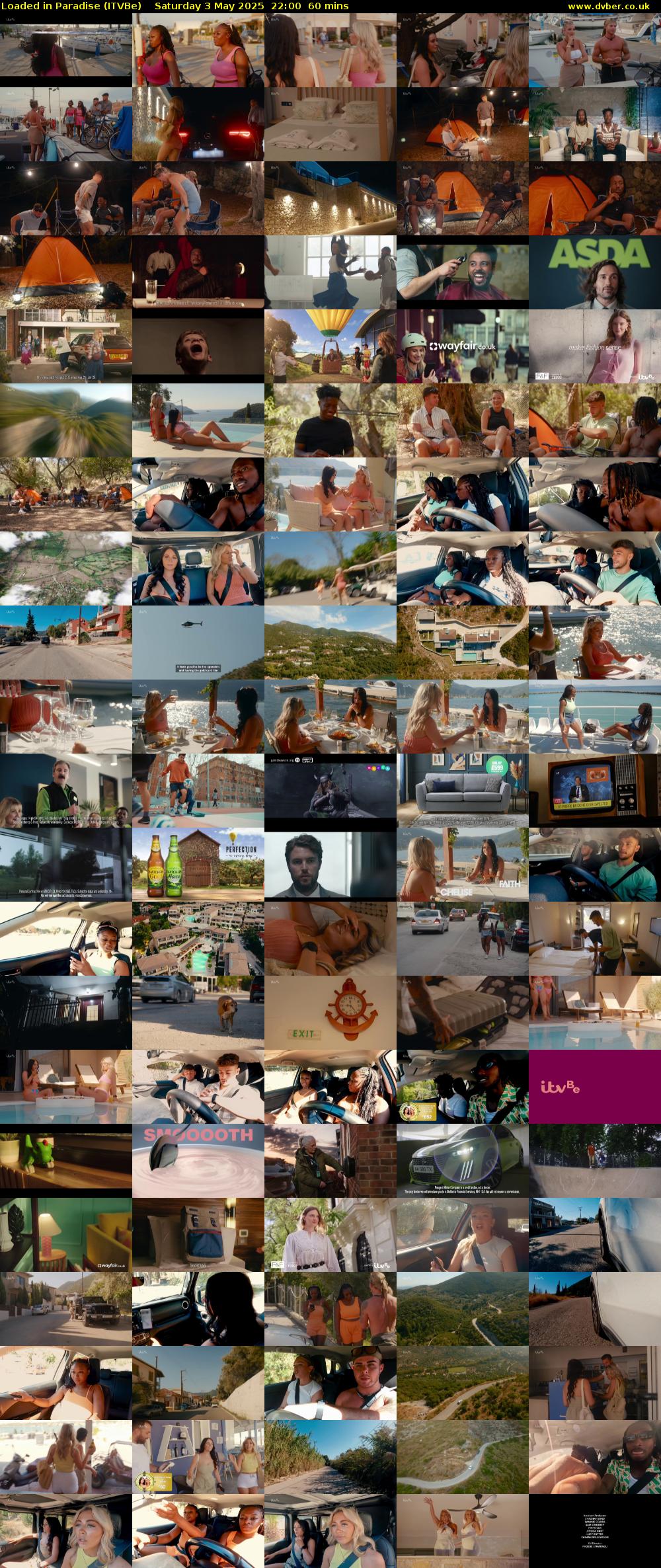 Loaded in Paradise (ITVBe) Saturday 3 May 2025 22:00 - 23:00