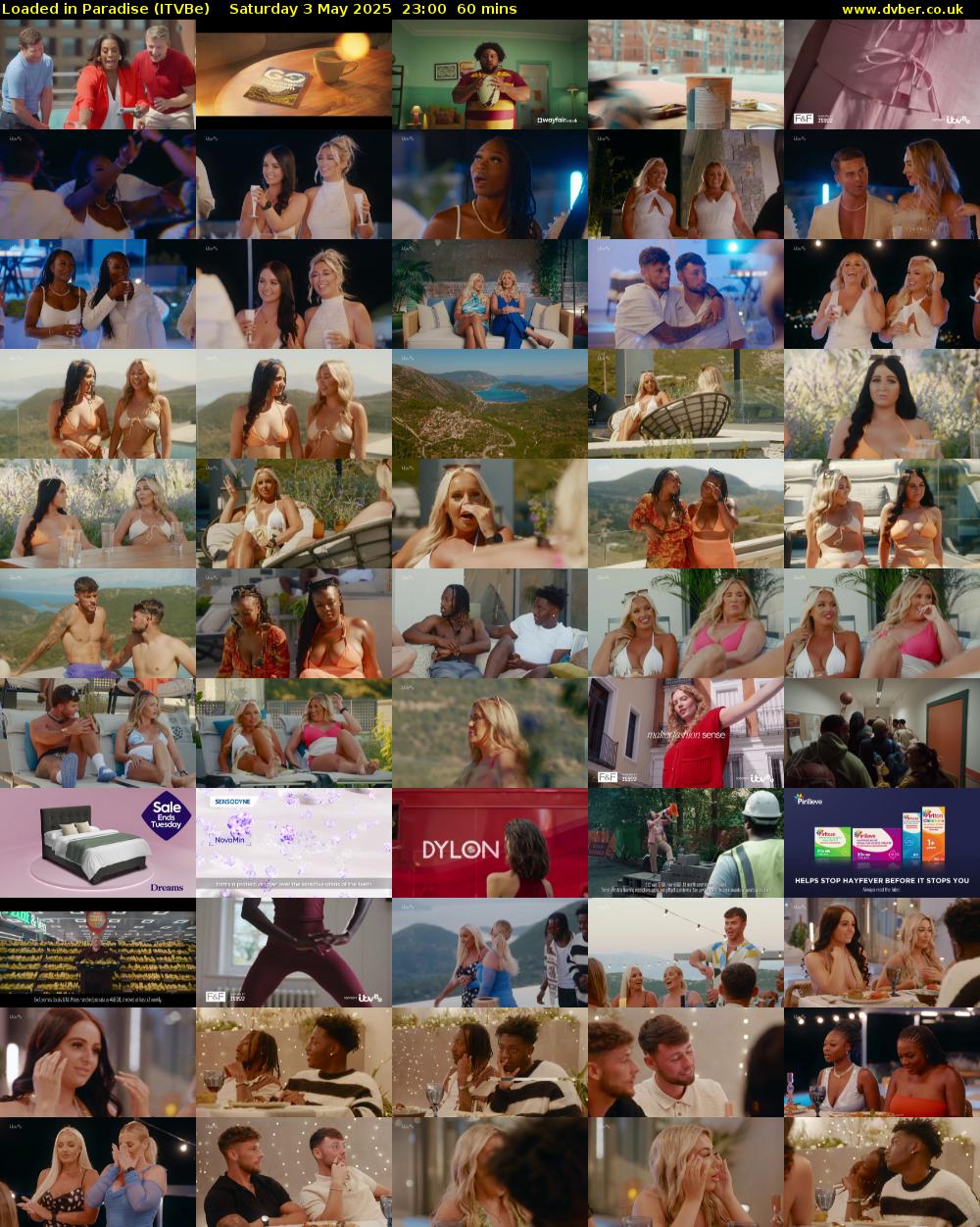 Loaded in Paradise (ITVBe) Saturday 3 May 2025 23:00 - 00:00