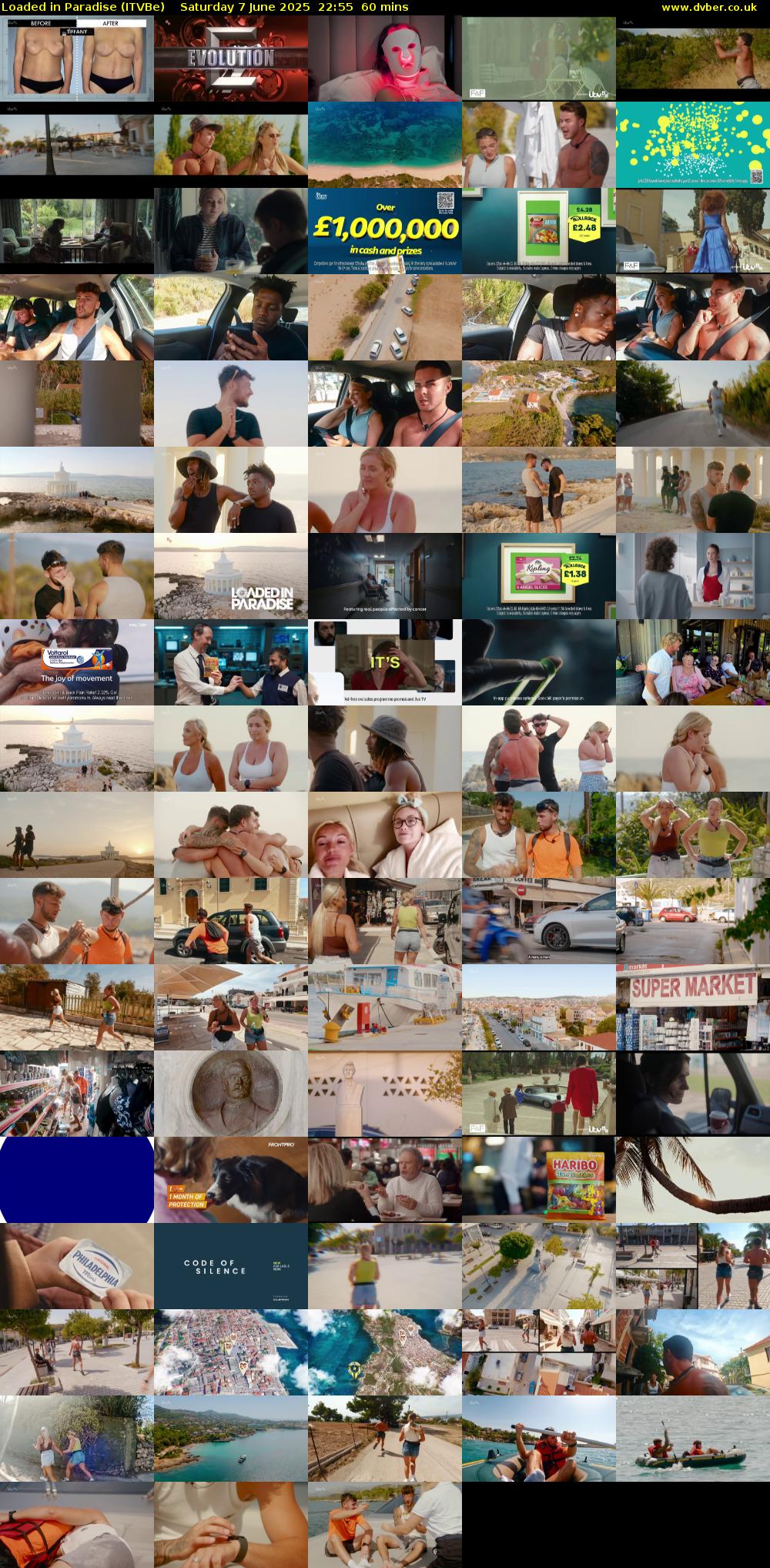 Loaded in Paradise (ITVBe) Saturday 7 June 2025 22:55 - 23:55