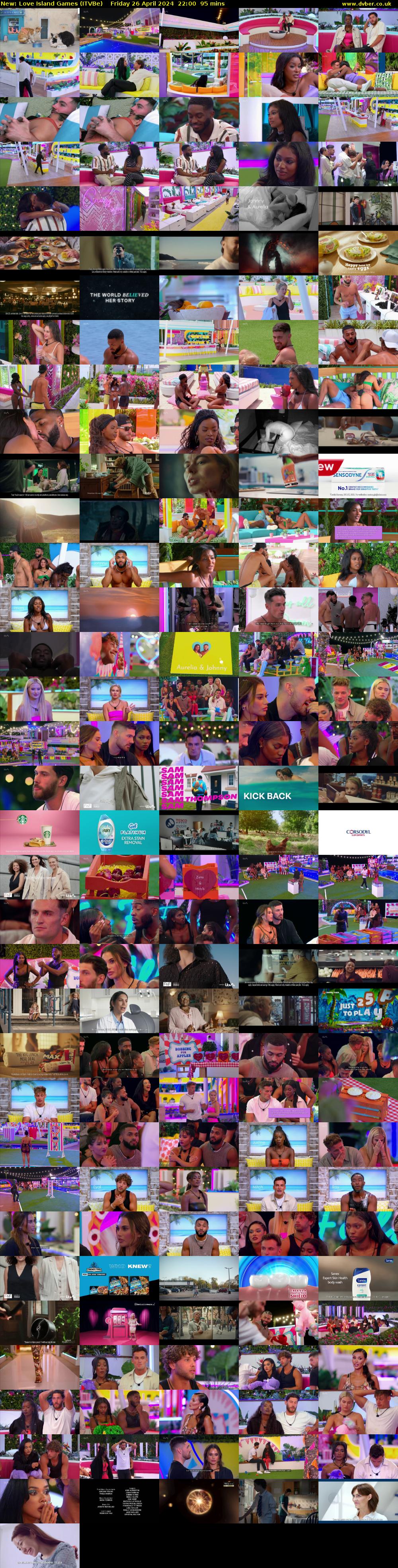 Love Island Games (ITVBe) Friday 26 April 2024 22:00 - 23:35