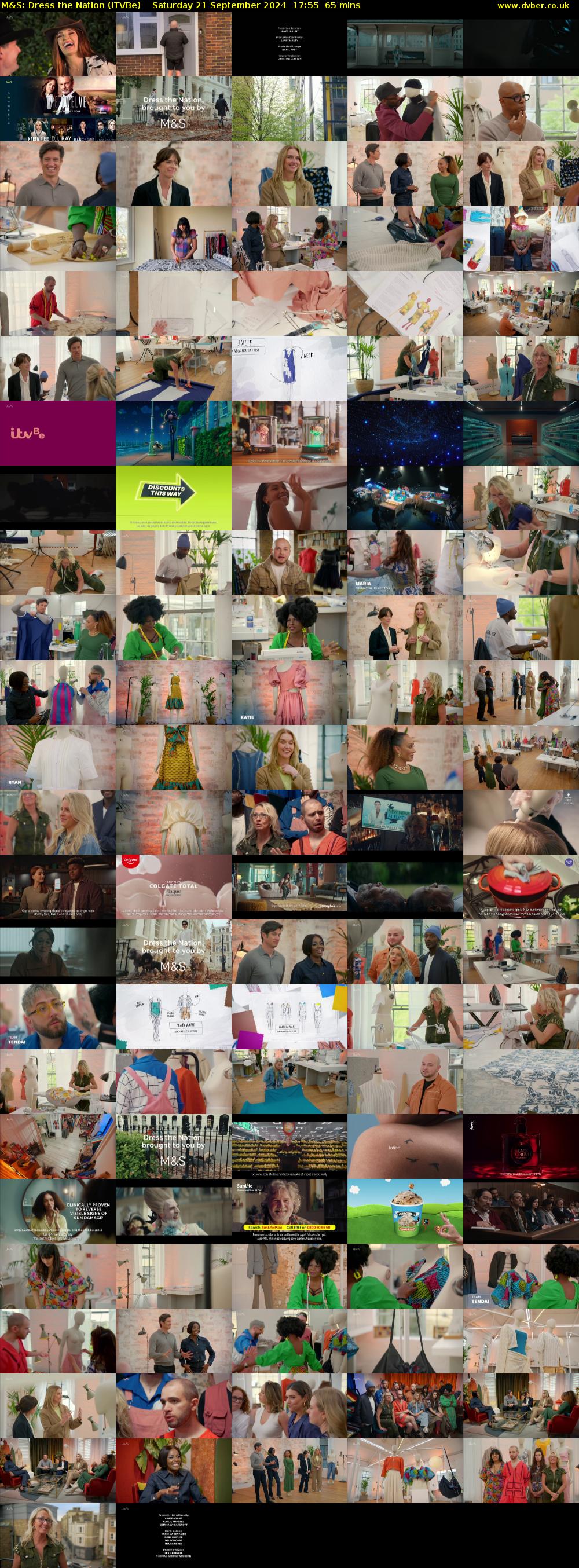 M&S: Dress the Nation (ITVBe) Saturday 21 September 2024 17:55 - 19:00
