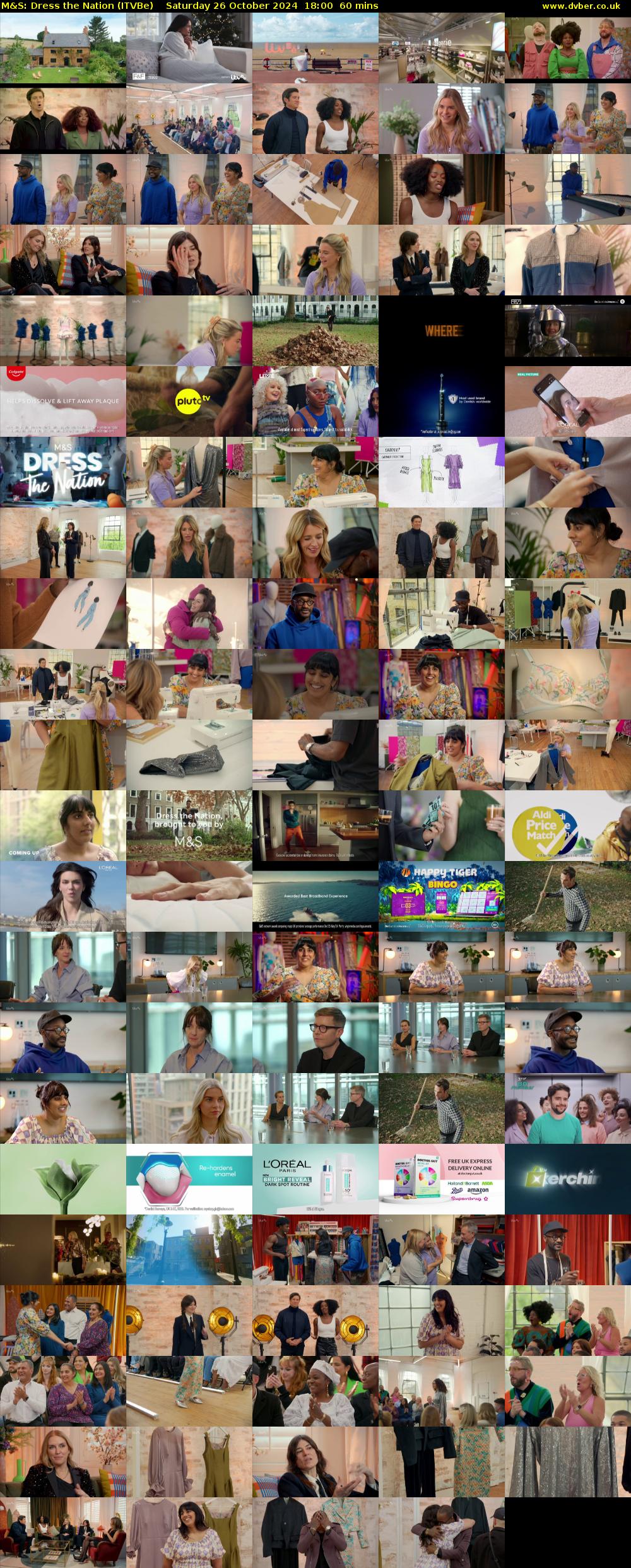 M&S: Dress the Nation (ITVBe) Saturday 26 October 2024 18:00 - 19:00