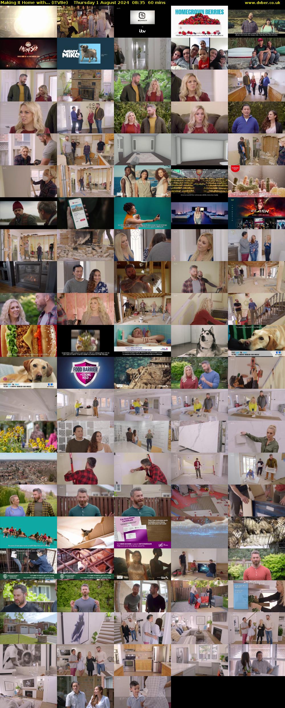Making It Home with... (ITVBe) Thursday 1 August 2024 08:35 - 09:35