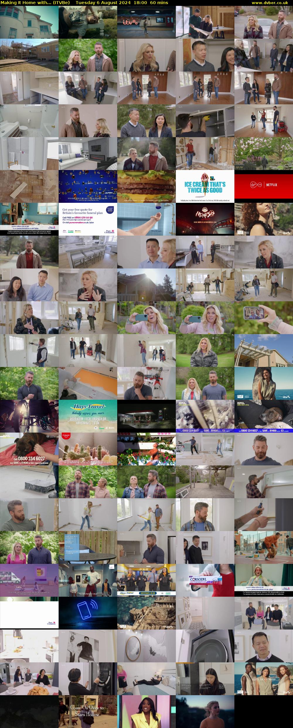 Making It Home with... (ITVBe) Tuesday 6 August 2024 18:00 - 19:00