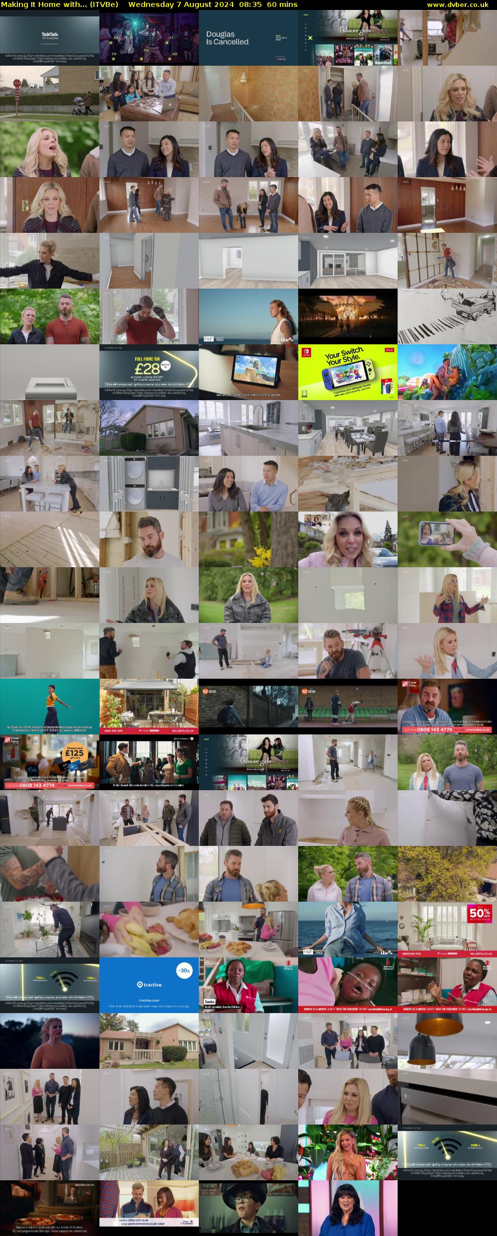 Making It Home with... (ITVBe) Wednesday 7 August 2024 08:35 - 09:35