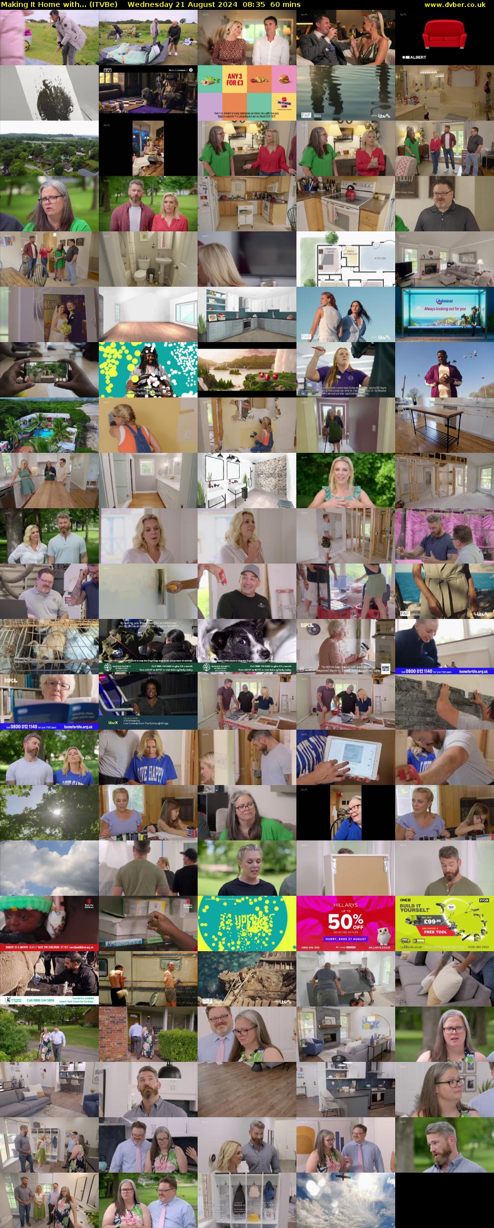 Making It Home with... (ITVBe) Wednesday 21 August 2024 08:35 - 09:35