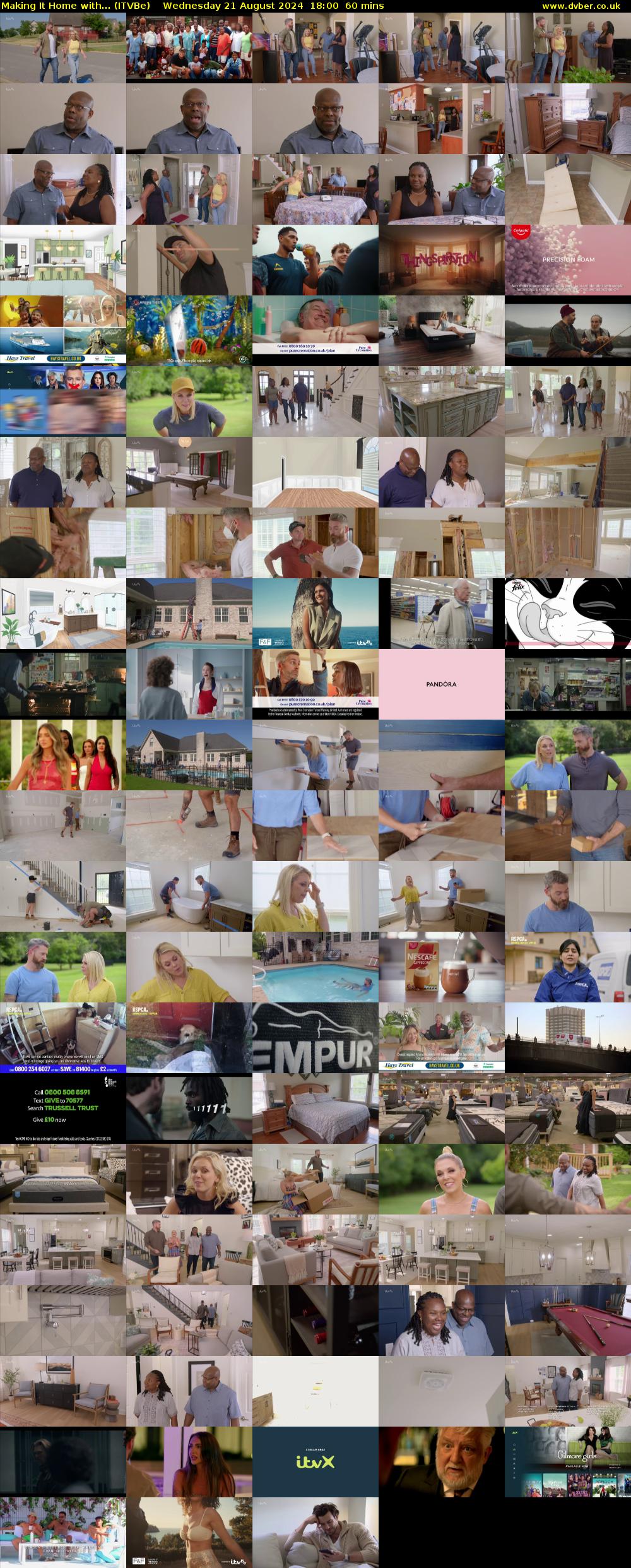Making It Home with... (ITVBe) Wednesday 21 August 2024 18:00 - 19:00