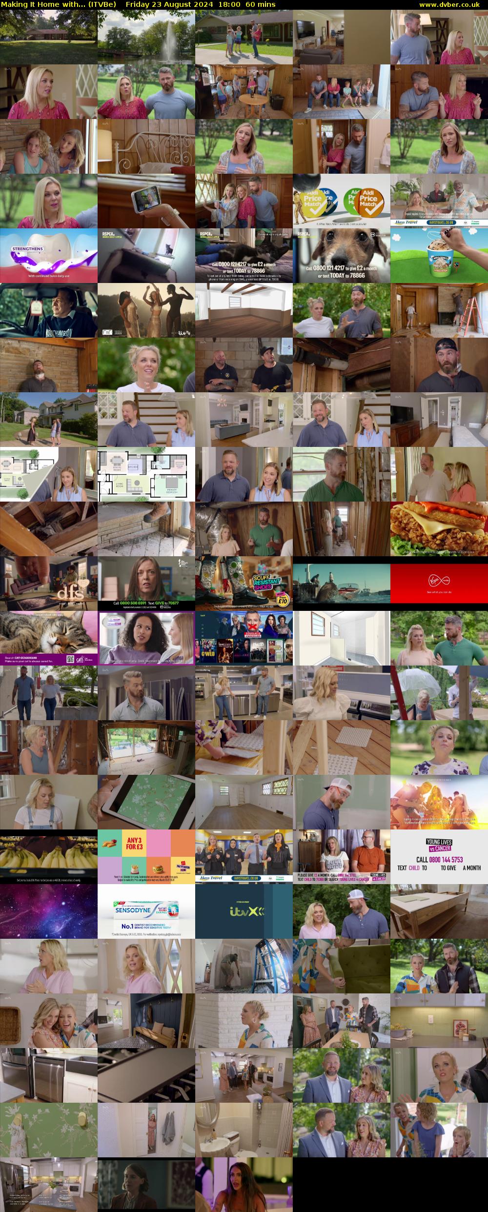 Making It Home with... (ITVBe) Friday 23 August 2024 18:00 - 19:00