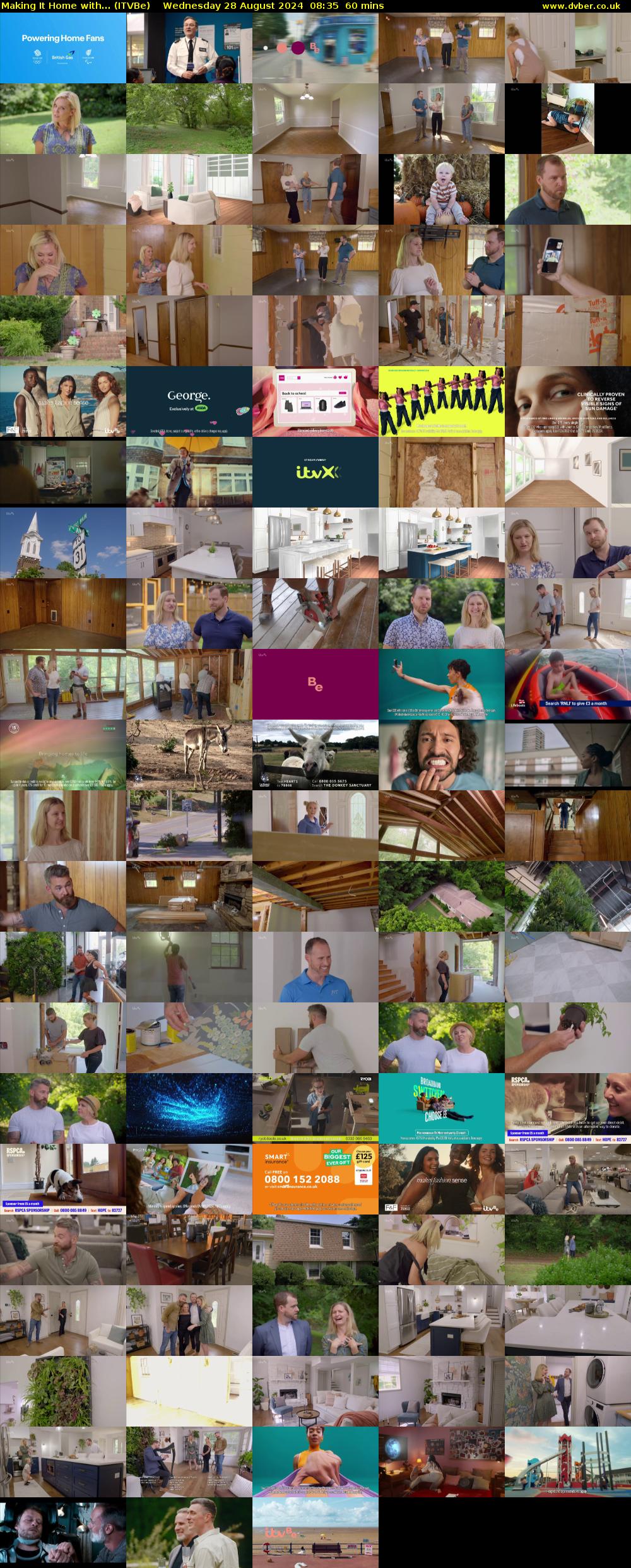 Making It Home with... (ITVBe) Wednesday 28 August 2024 08:35 - 09:35