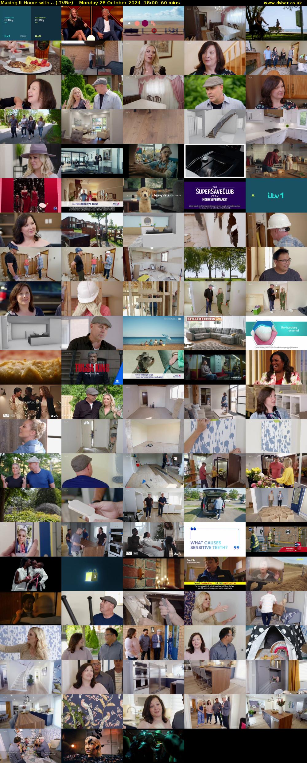 Making It Home with... (ITVBe) Monday 28 October 2024 18:00 - 19:00