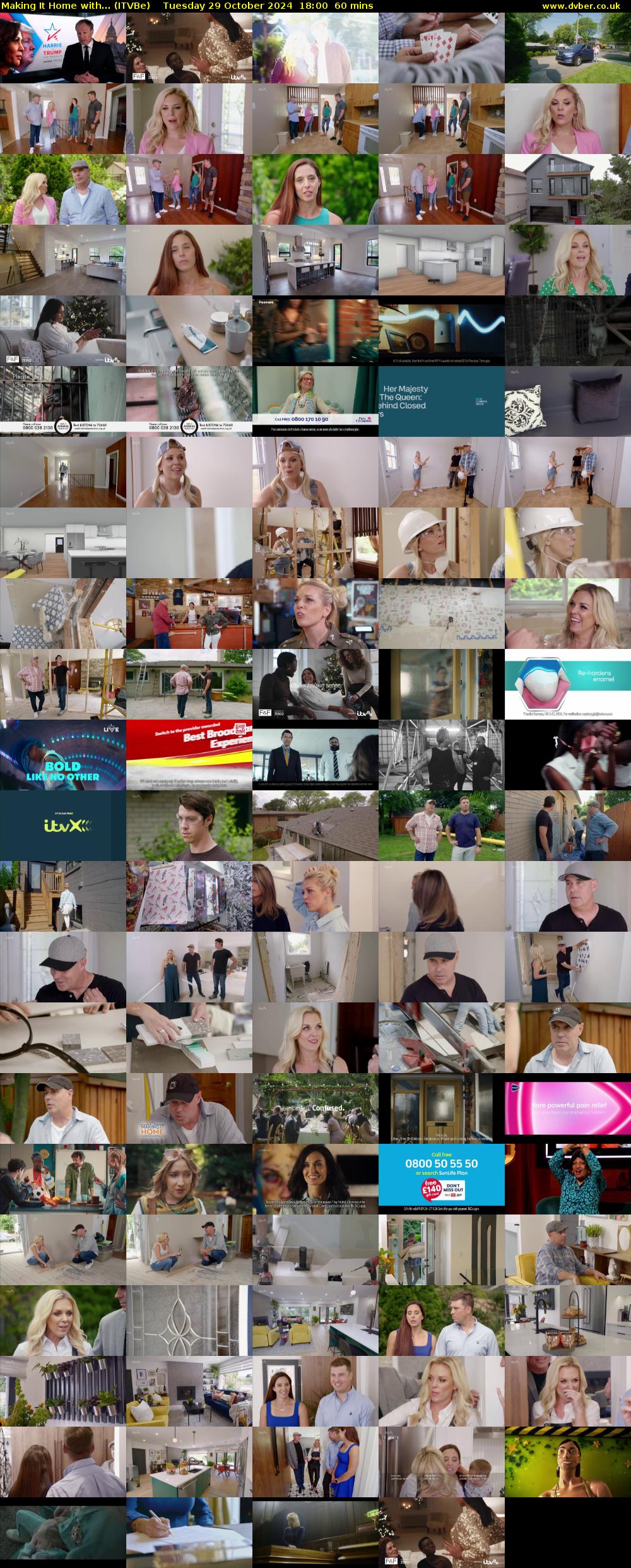 Making It Home with... (ITVBe) Tuesday 29 October 2024 18:00 - 19:00