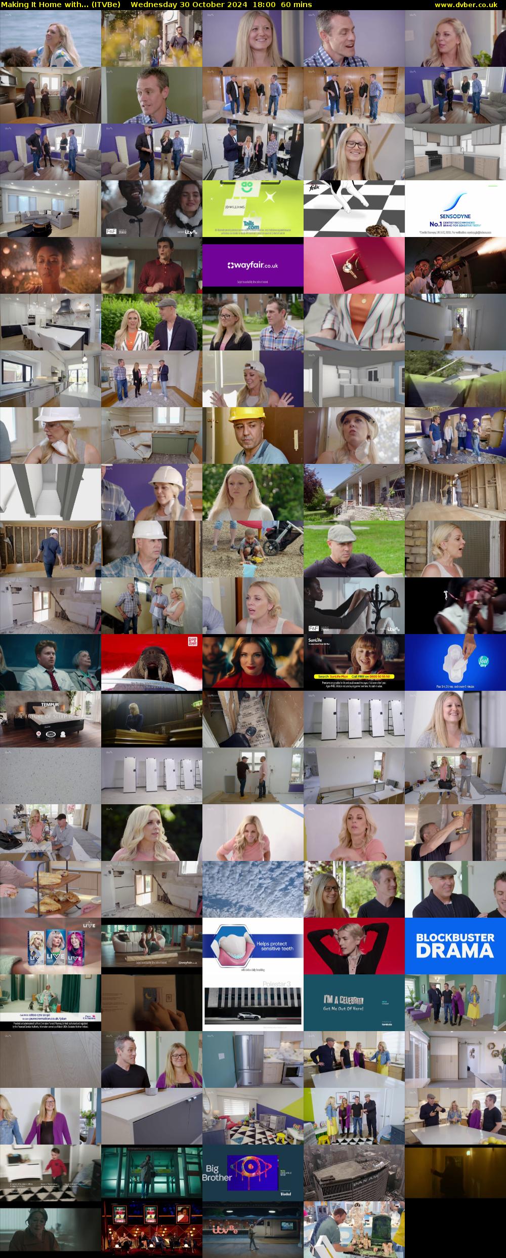 Making It Home with... (ITVBe) Wednesday 30 October 2024 18:00 - 19:00