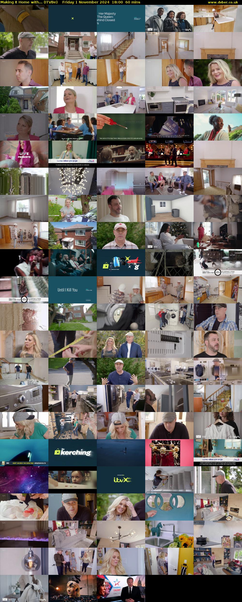 Making It Home with... (ITVBe) Friday 1 November 2024 18:00 - 19:00