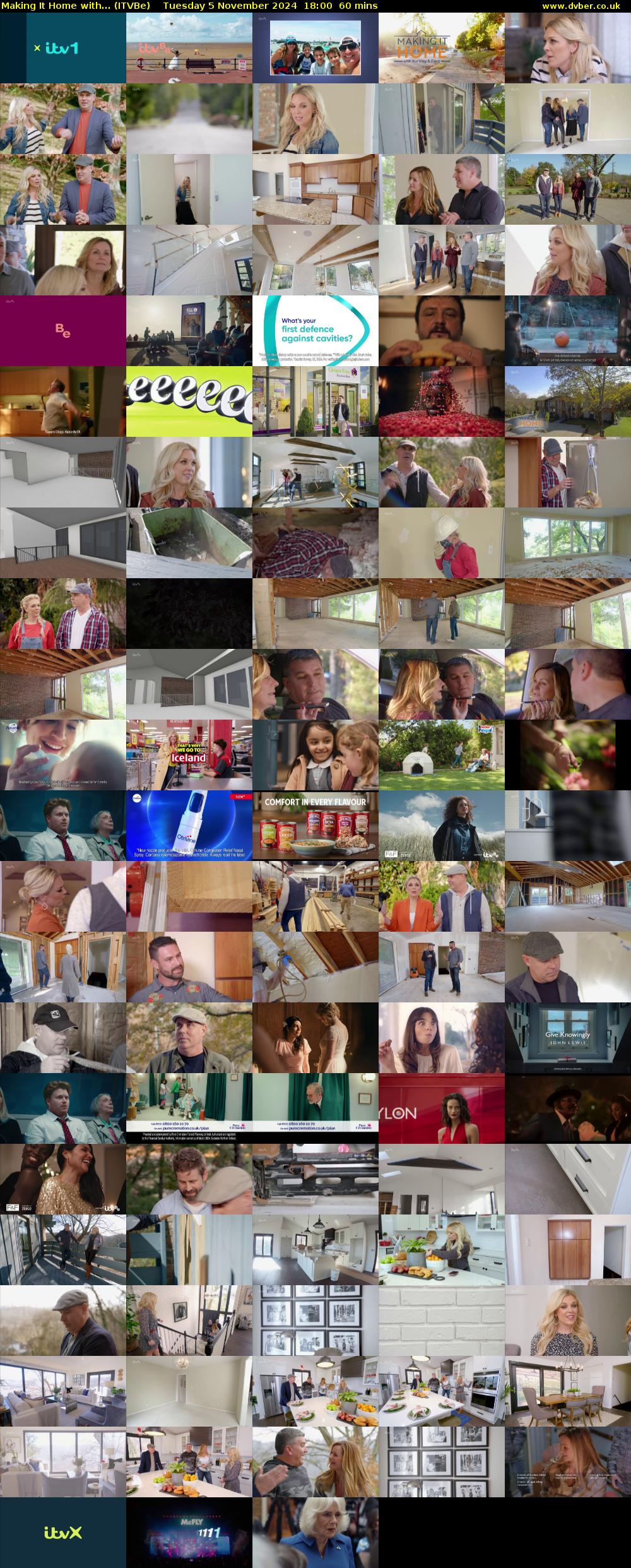 Making It Home with... (ITVBe) Tuesday 5 November 2024 18:00 - 19:00