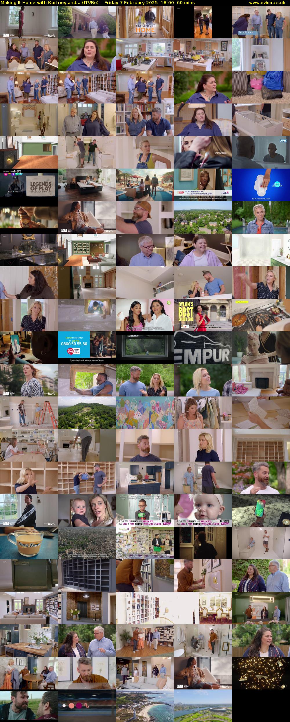 Making It Home with Kortney and... (ITVBe) Friday 7 February 2025 18:00 - 19:00