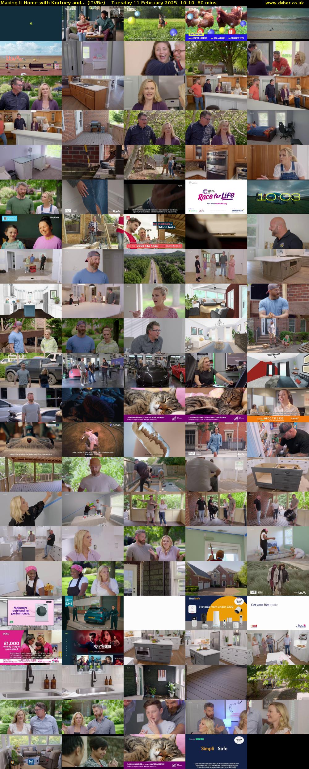Making It Home with Kortney and... (ITVBe) Tuesday 11 February 2025 10:10 - 11:10