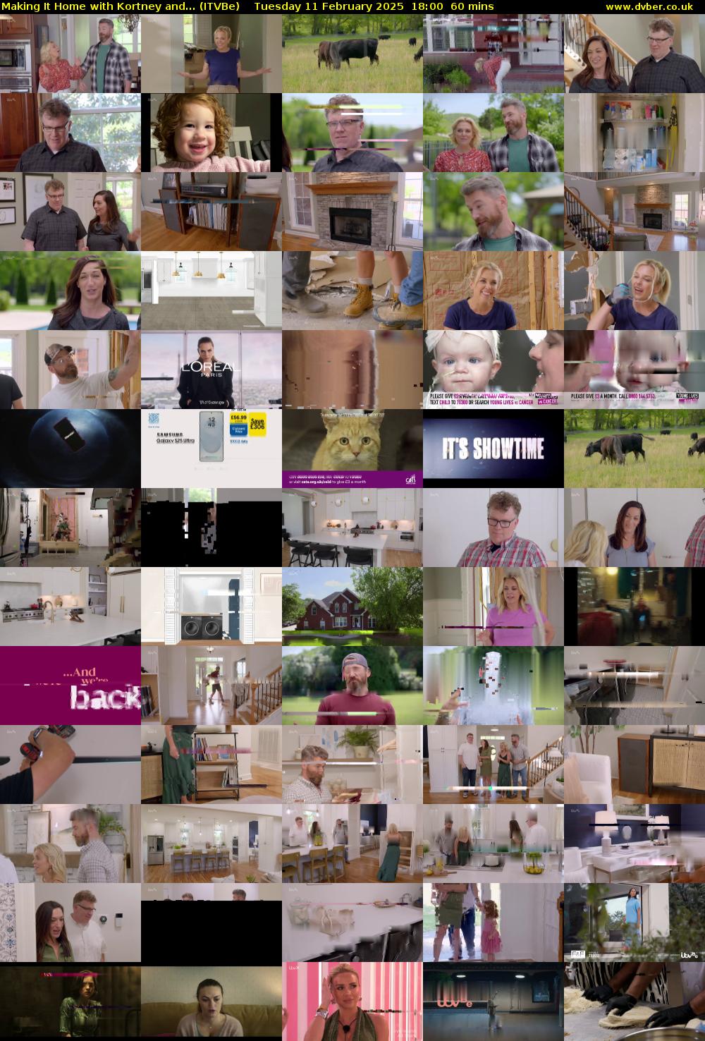 Making It Home with Kortney and... (ITVBe) Tuesday 11 February 2025 18:00 - 19:00