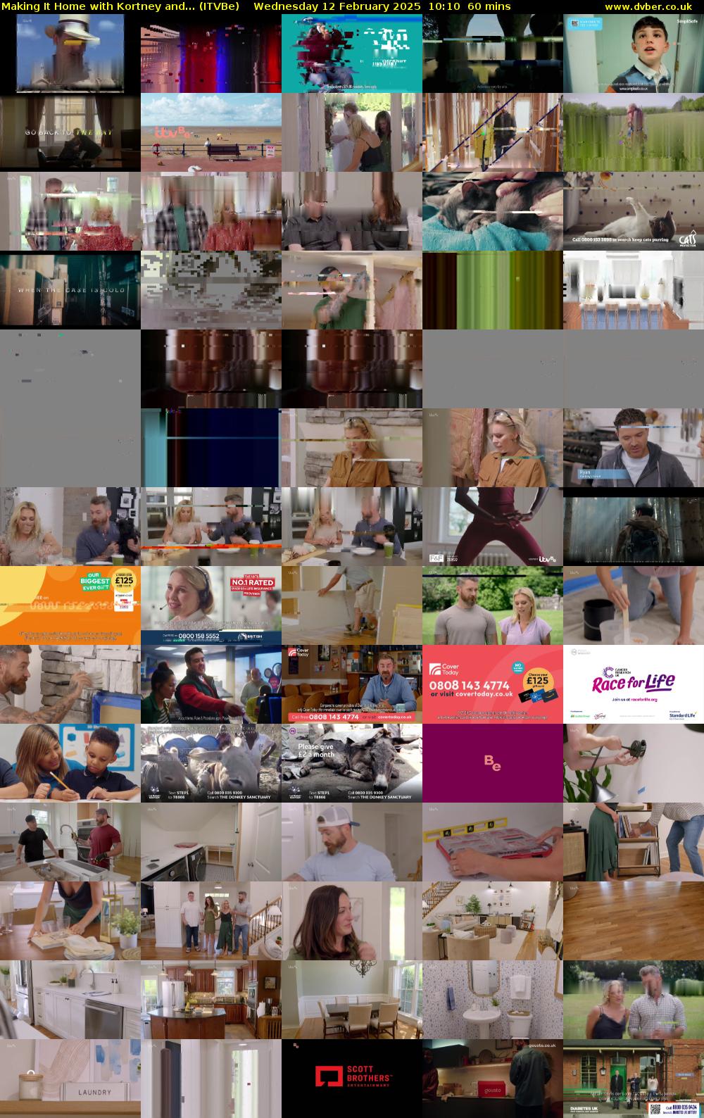Making It Home with Kortney and... (ITVBe) Wednesday 12 February 2025 10:10 - 11:10
