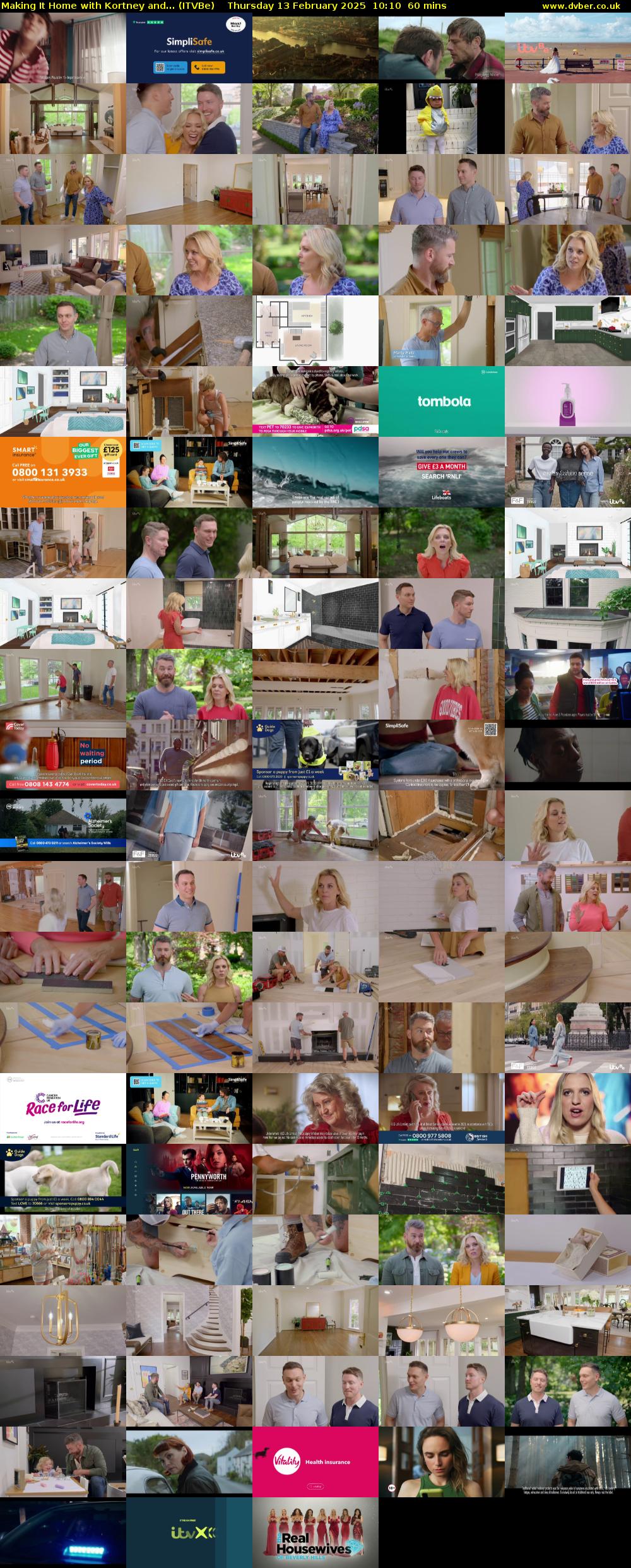 Making It Home with Kortney and... (ITVBe) Thursday 13 February 2025 10:10 - 11:10