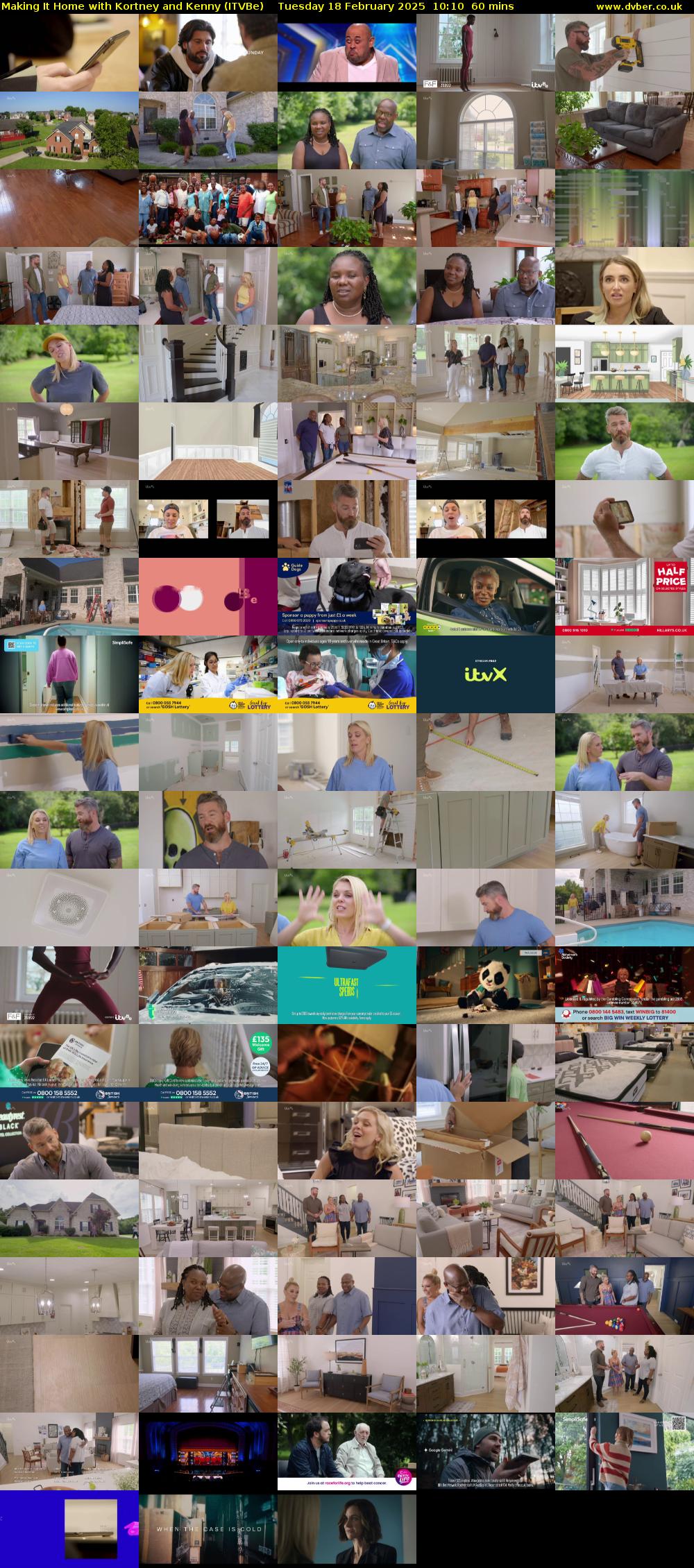 Making It Home with Kortney and Kenny (ITVBe) Tuesday 18 February 2025 10:10 - 11:10