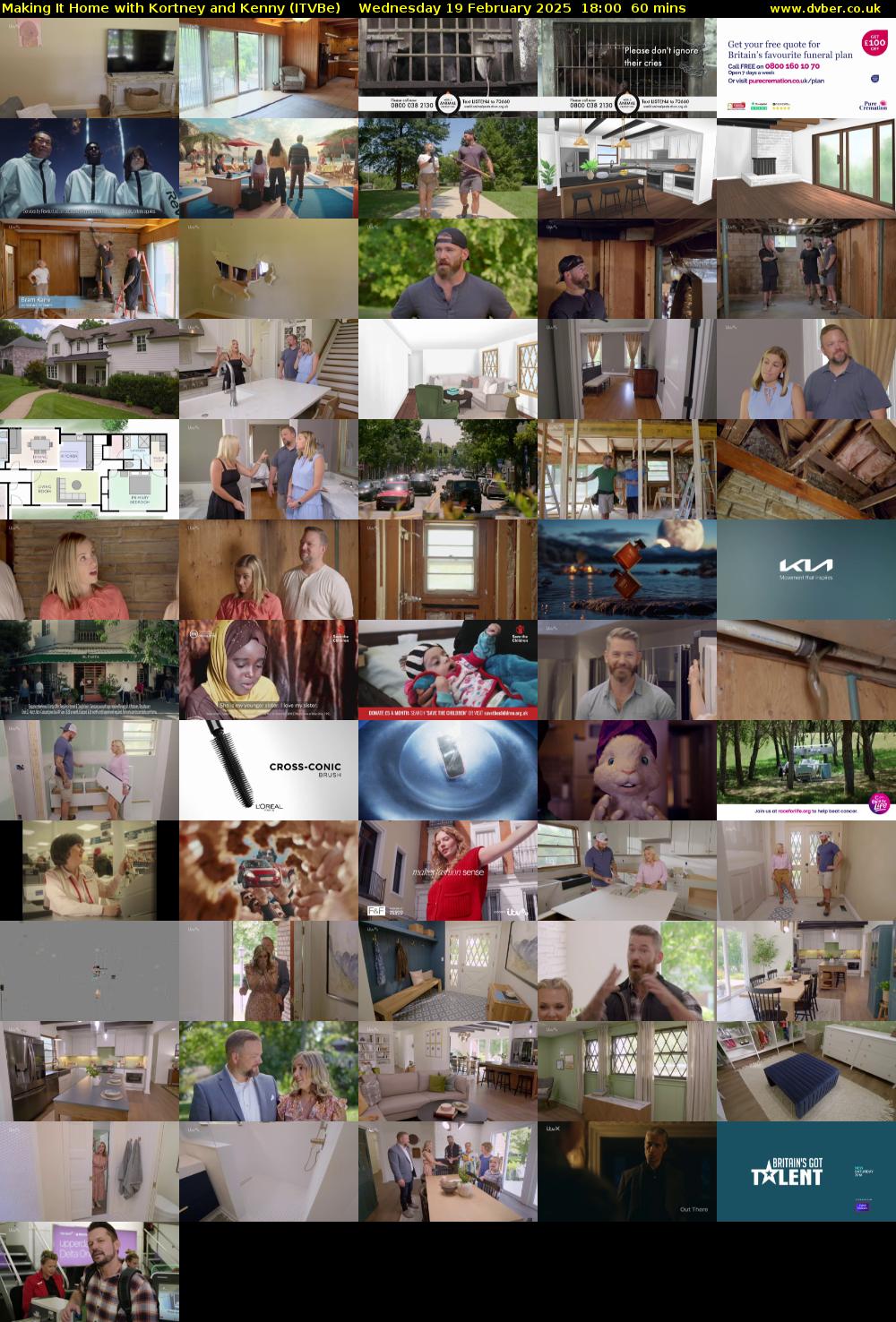 Making It Home with Kortney and Kenny (ITVBe) Wednesday 19 February 2025 18:00 - 19:00