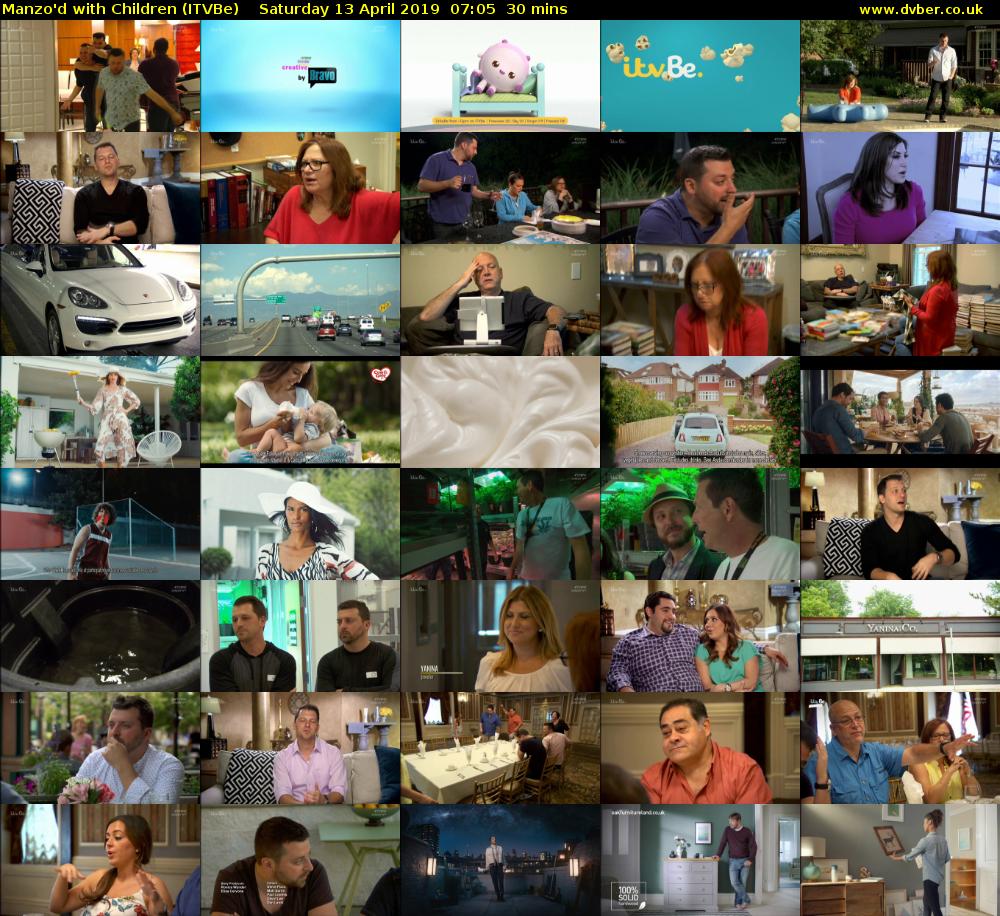 Manzo'd with Children (ITVBe) Saturday 13 April 2019 07:05 - 07:35