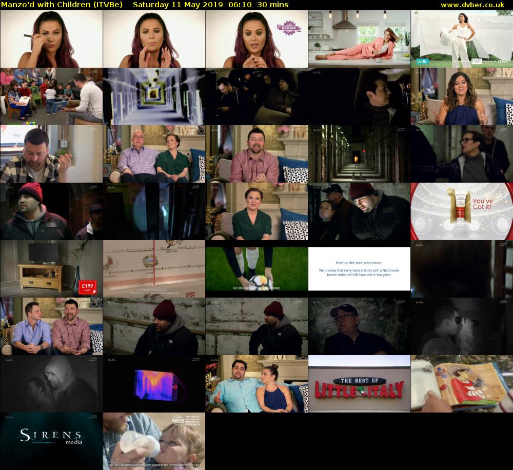Manzo'd with Children (ITVBe) Saturday 11 May 2019 06:10 - 06:40