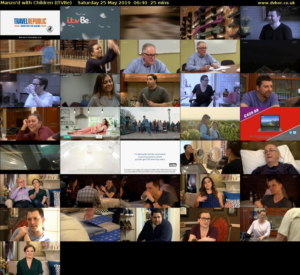 Manzo'd with Children (ITVBe) Saturday 25 May 2019 06:40 - 07:05