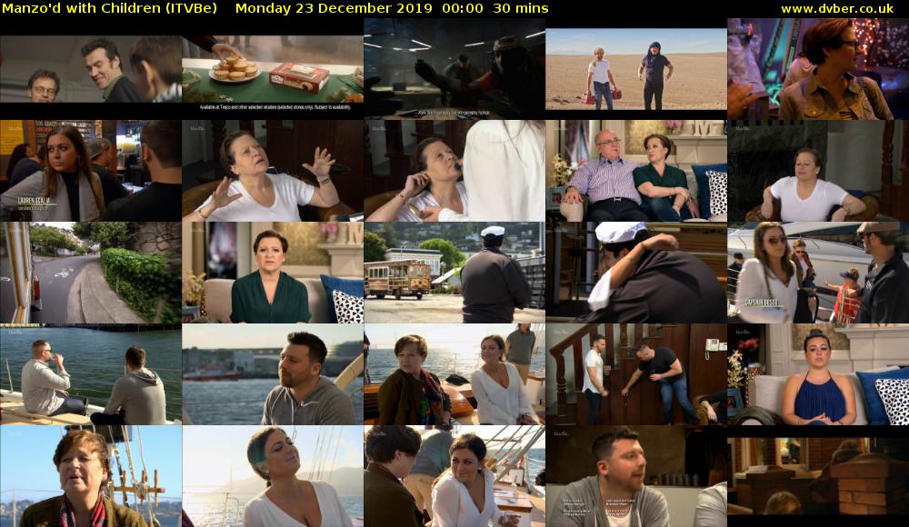 Manzo'd with Children (ITVBe) Monday 23 December 2019 00:00 - 00:30