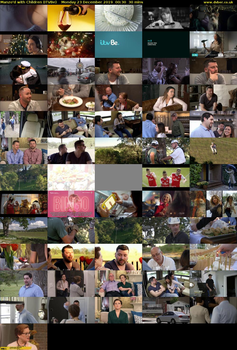 Manzo'd with Children (ITVBe) Monday 23 December 2019 00:30 - 01:00