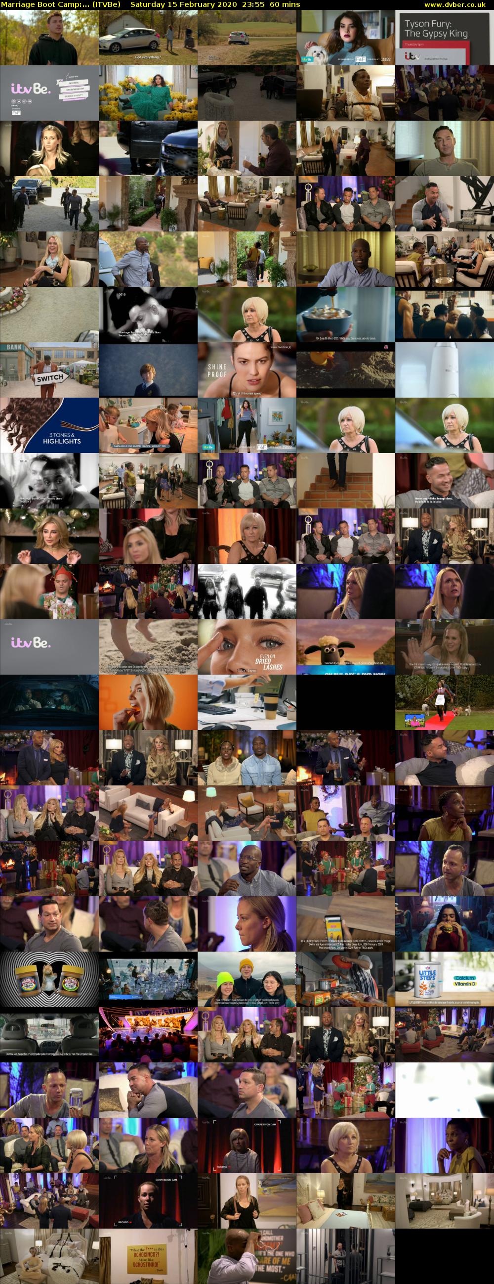 Marriage Boot Camp:... (ITVBe) Saturday 15 February 2020 23:55 - 00:55