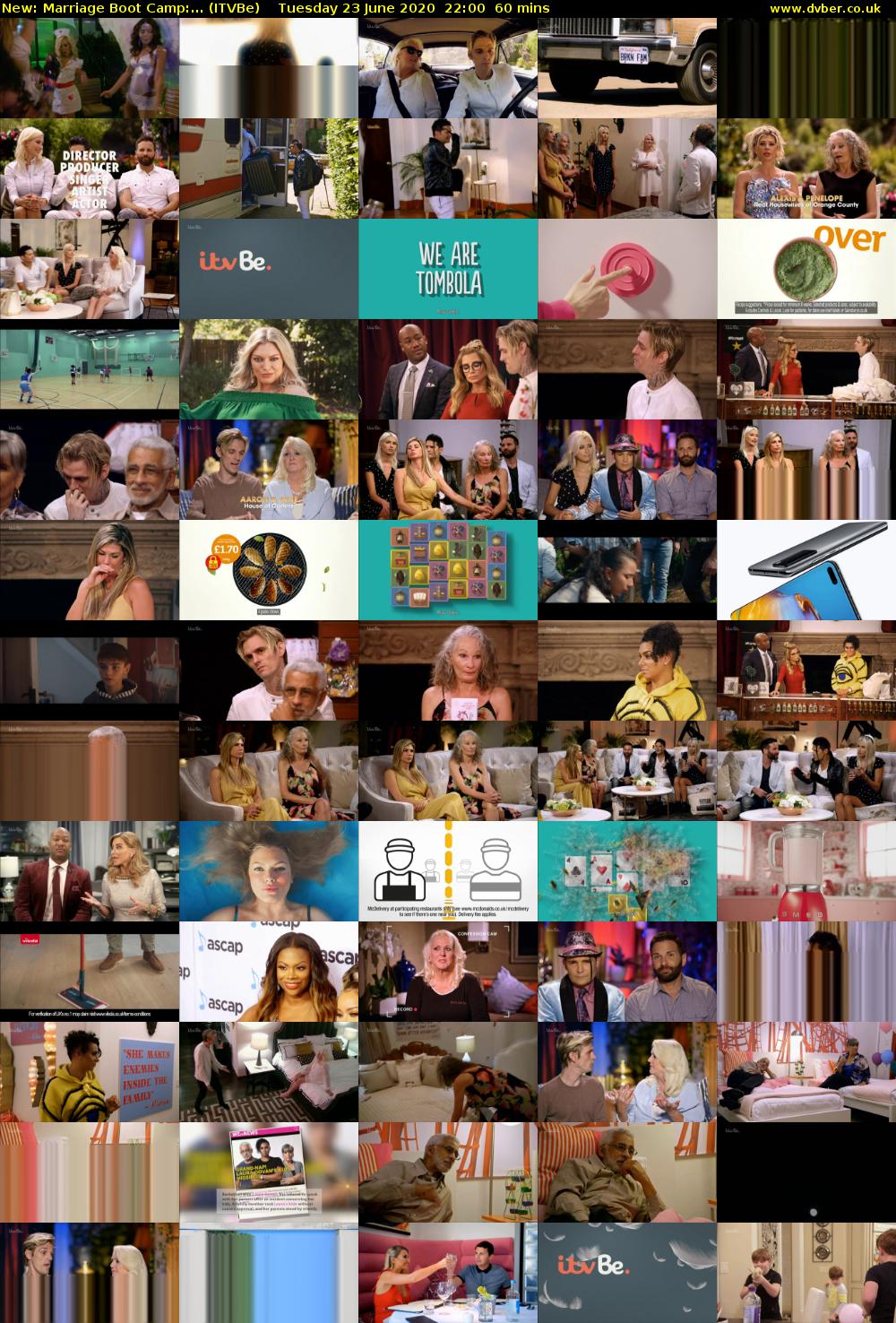 Marriage Boot Camp:... (ITVBe) Tuesday 23 June 2020 22:00 - 23:00